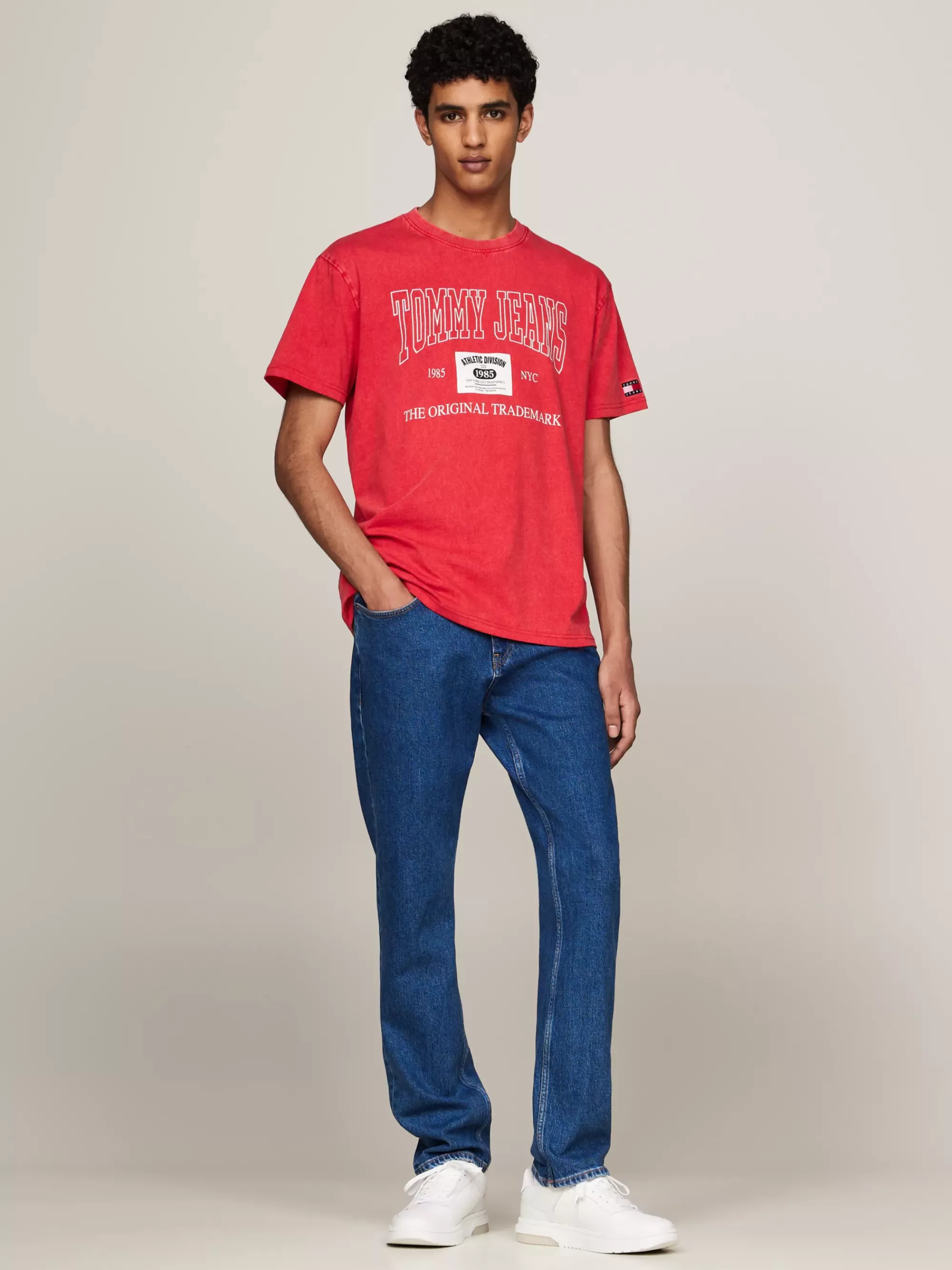 Jeans*Tommy Hilfiger Ryan Regular Colour-blocked Jeans DENIM MEDIUM