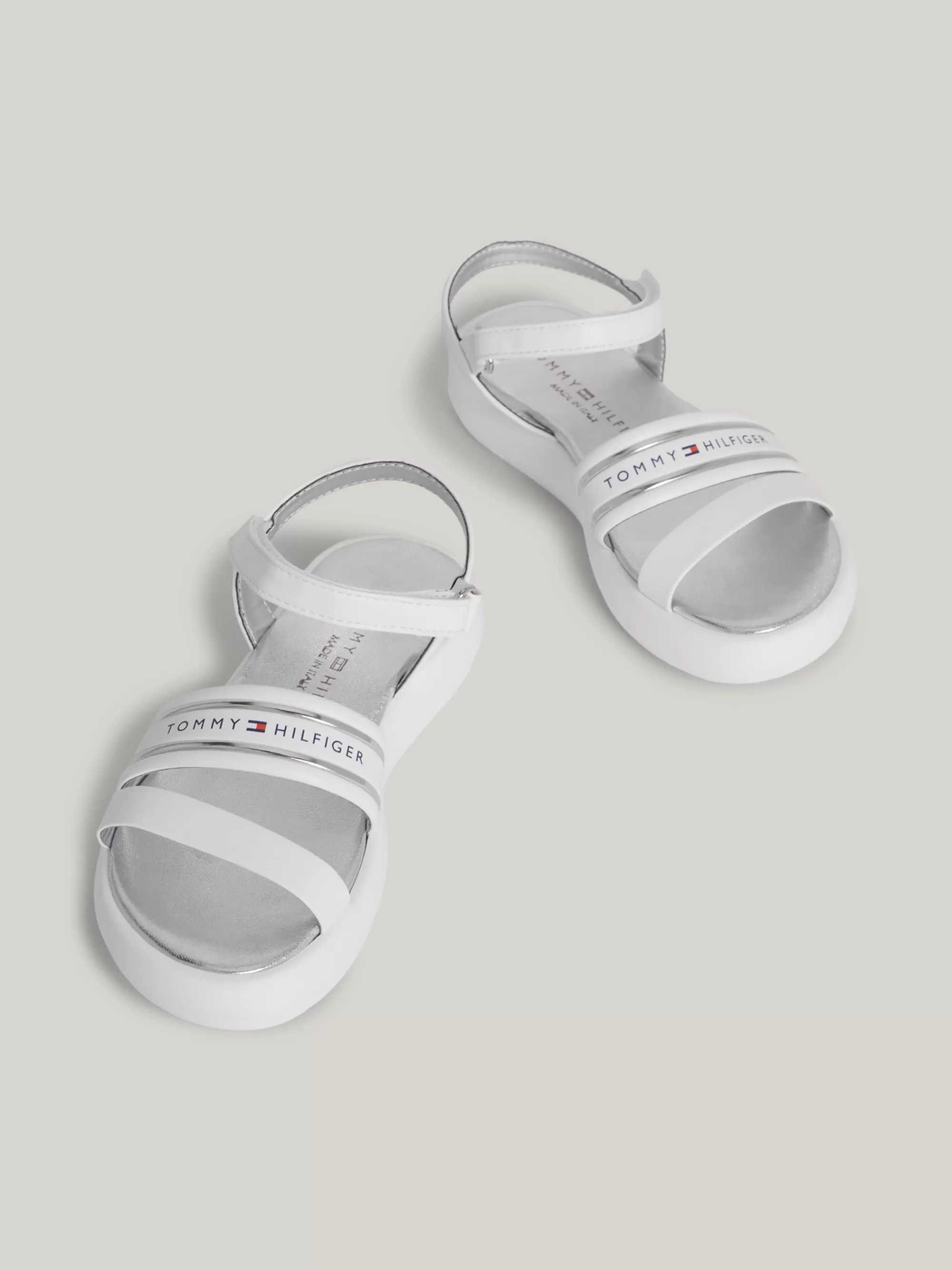 Schoenen & Accessoires*Tommy Hilfiger Sandaal Met Enkelbandje En Chunky Zool WHITE