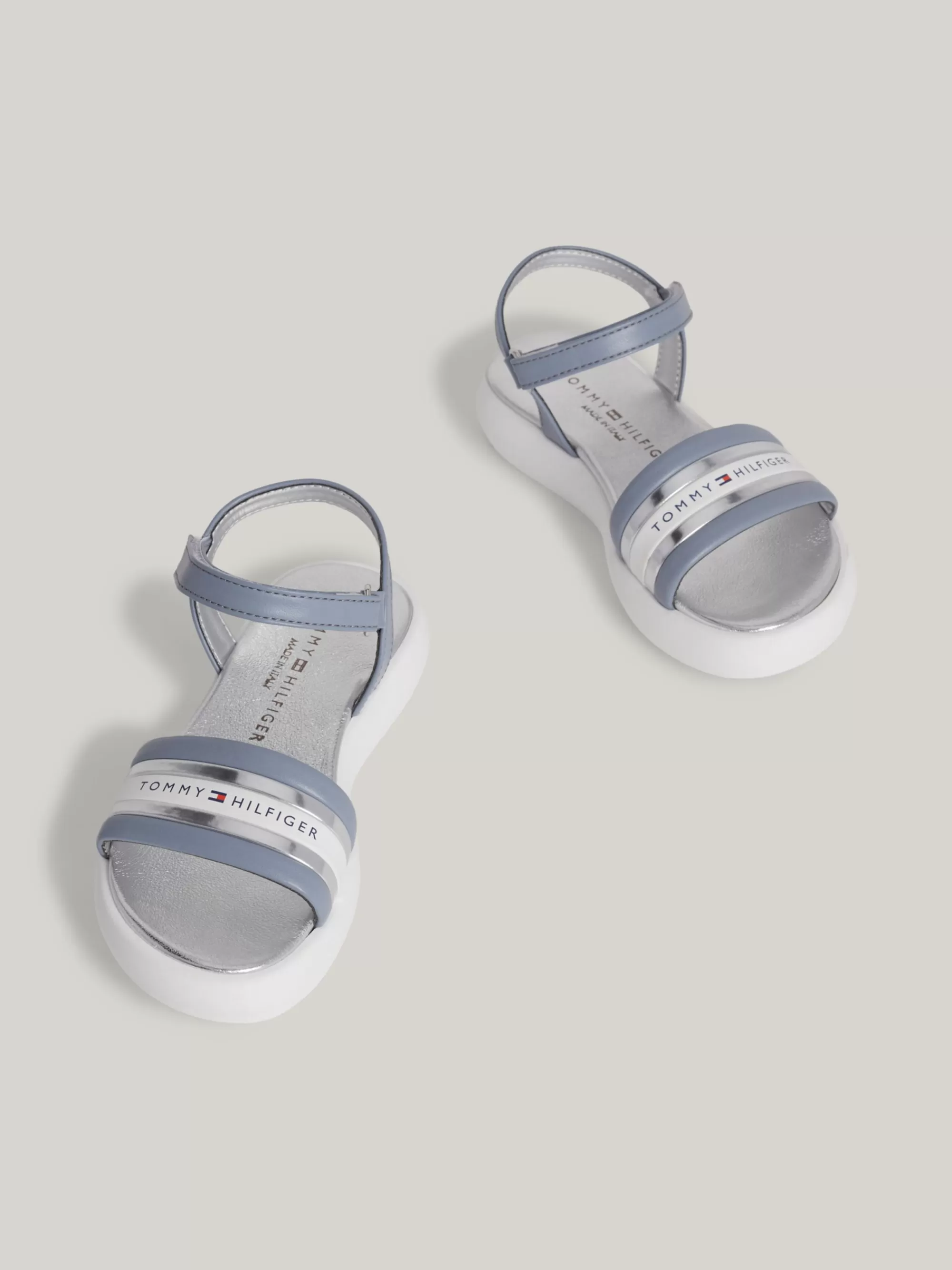 Schoenen & Accessoires*Tommy Hilfiger Sandaal Met Klittenband En Logo DENIM