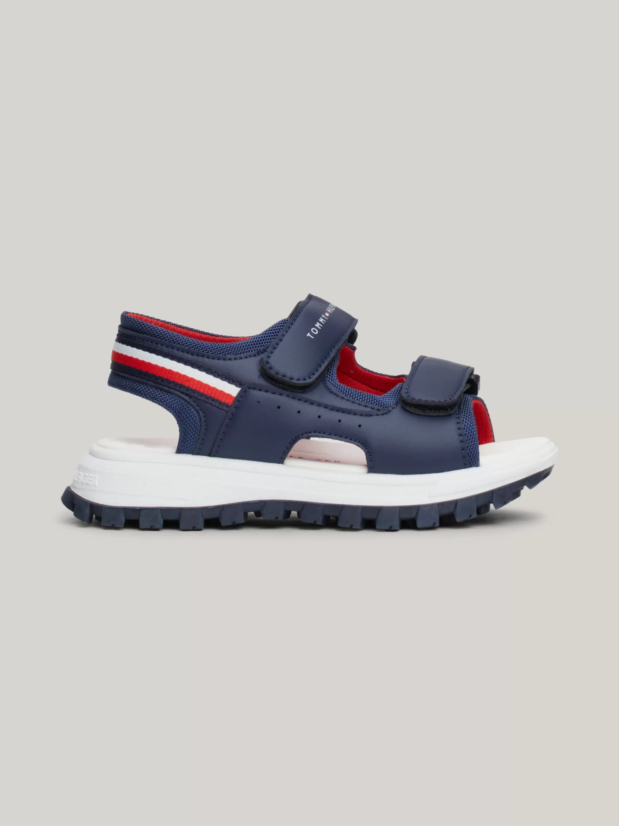 Schoenen & Accessoires*Tommy Hilfiger Sandaal Met Klittenband En Signature-tape BLUE