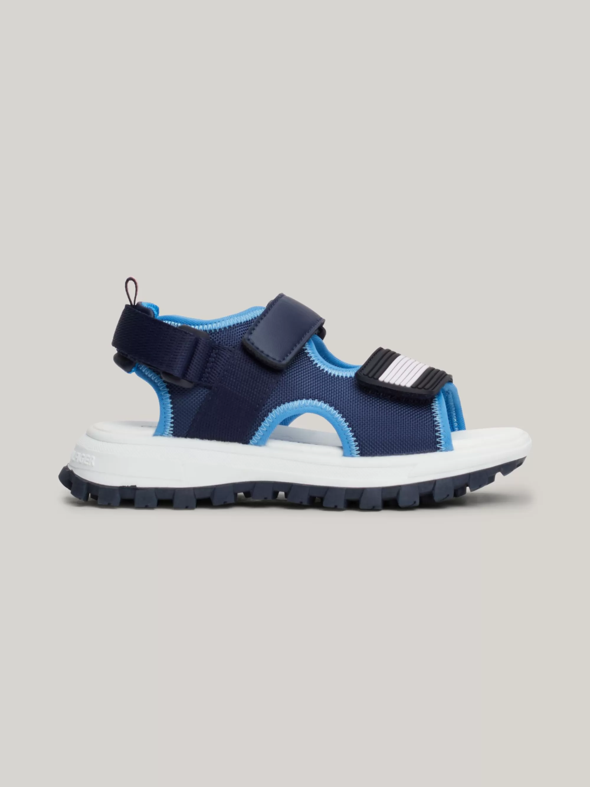 Schoenen & Accessoires*Tommy Hilfiger Sandaal Met Klittenband En Vlag BLUE