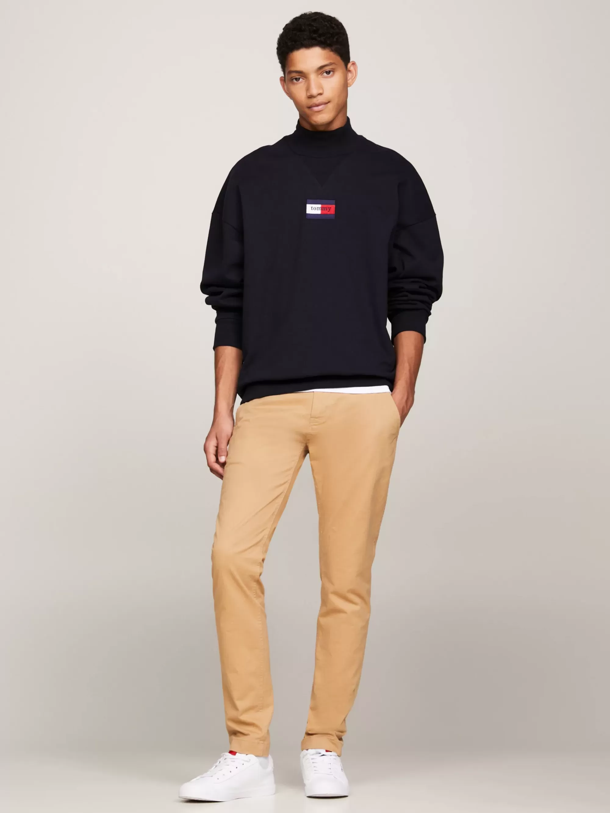Broeken*Tommy Hilfiger Scanton Slim Chino CLASSIC KHAKI