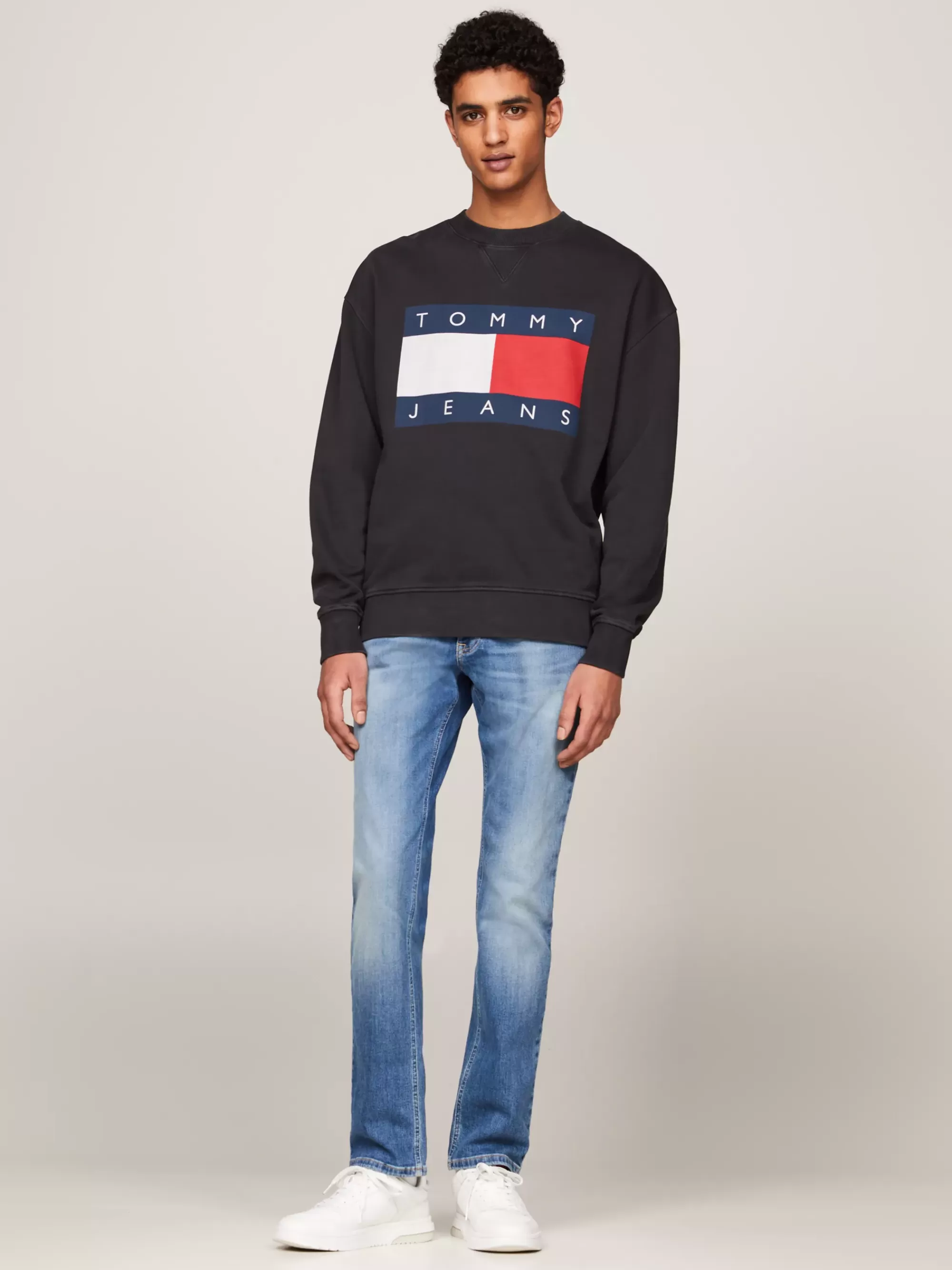 Jeans*Tommy Hilfiger Scanton Slim Fit Jeans Met Fading DENIM MEDIUM