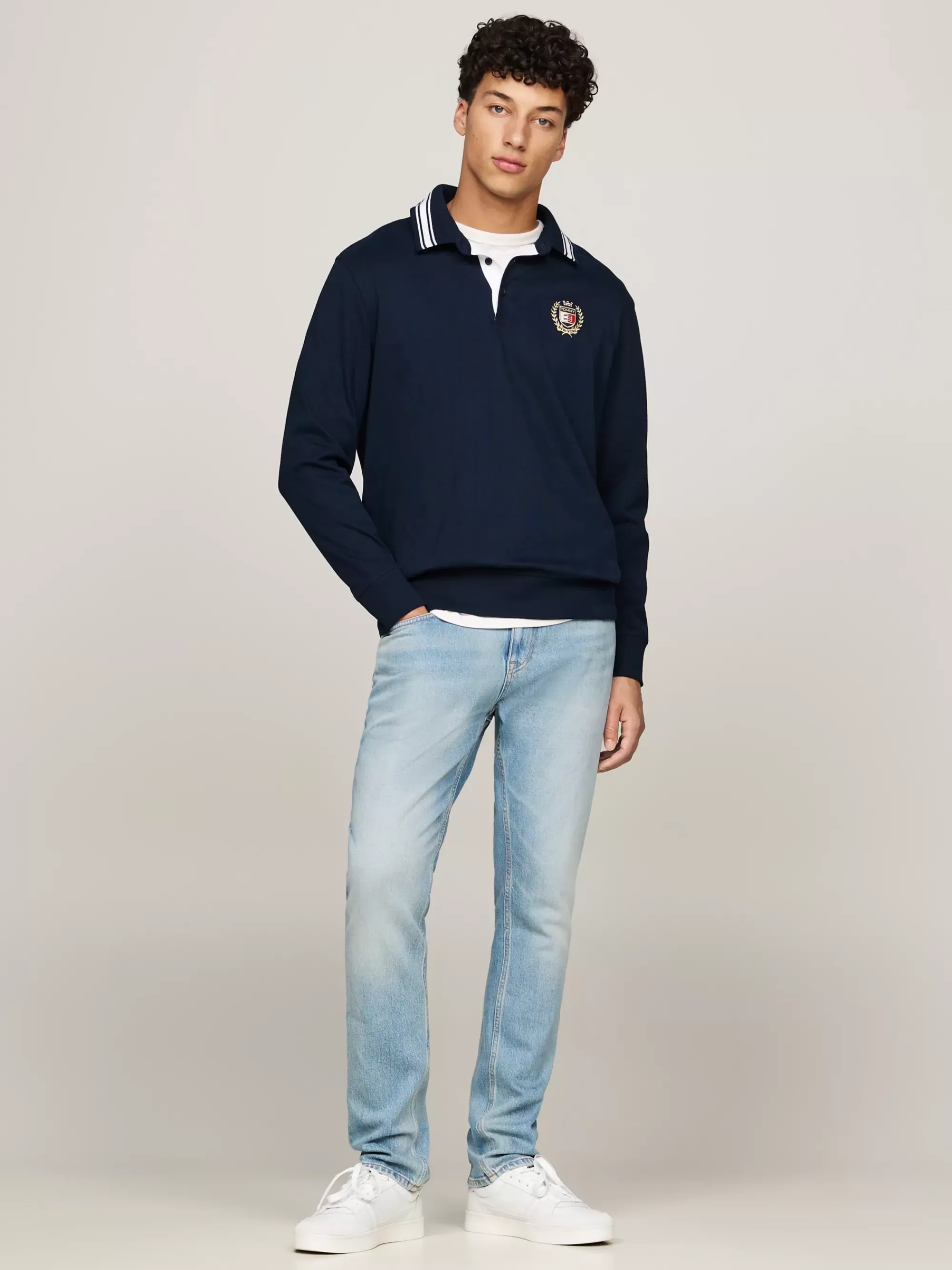 Jeans*Tommy Hilfiger Scanton Slim Jeans Met Whiskers DENIM LIGHT