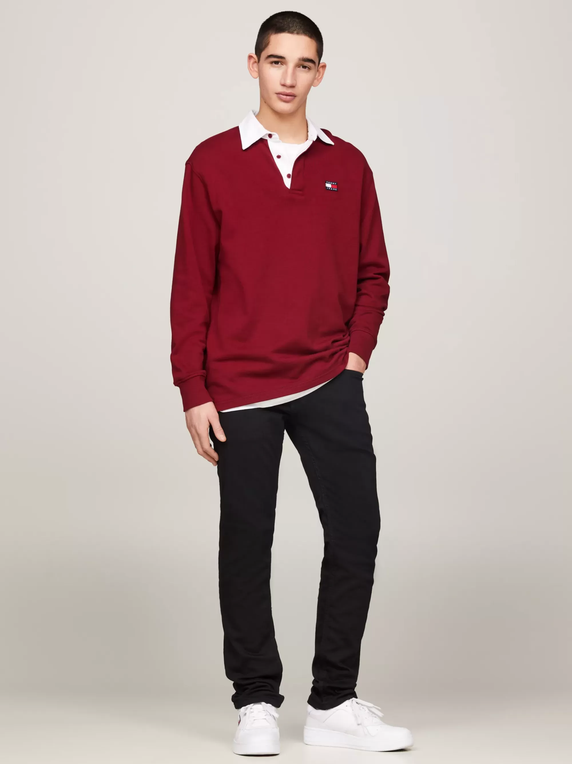 Jeans*Tommy Hilfiger Scanton Zwarte Slim Fit Jeans NEW BLACK STRETCH