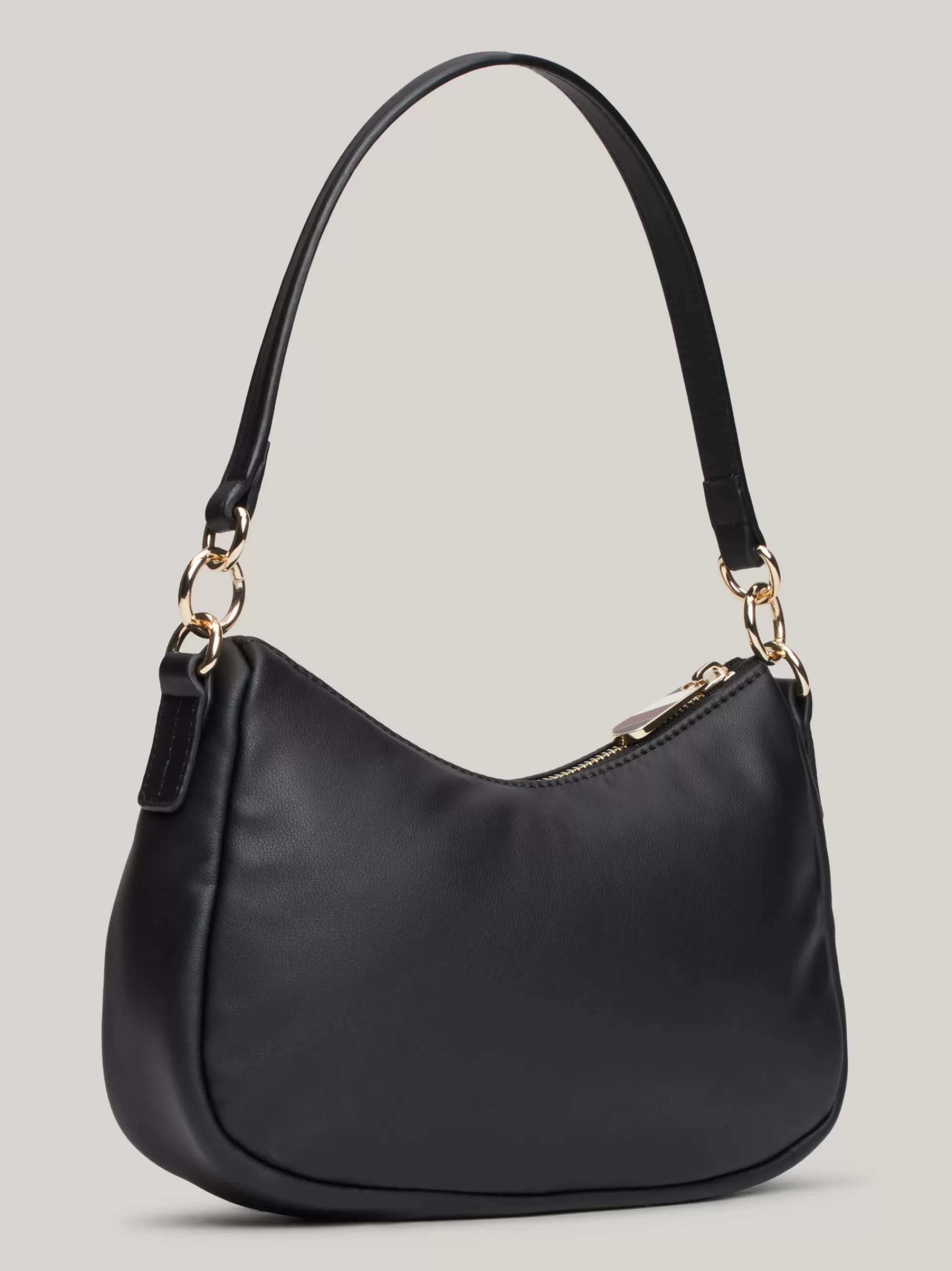 Schoudertassen*Tommy Hilfiger Schoudertas Met Metalen TH-monogram BLACK
