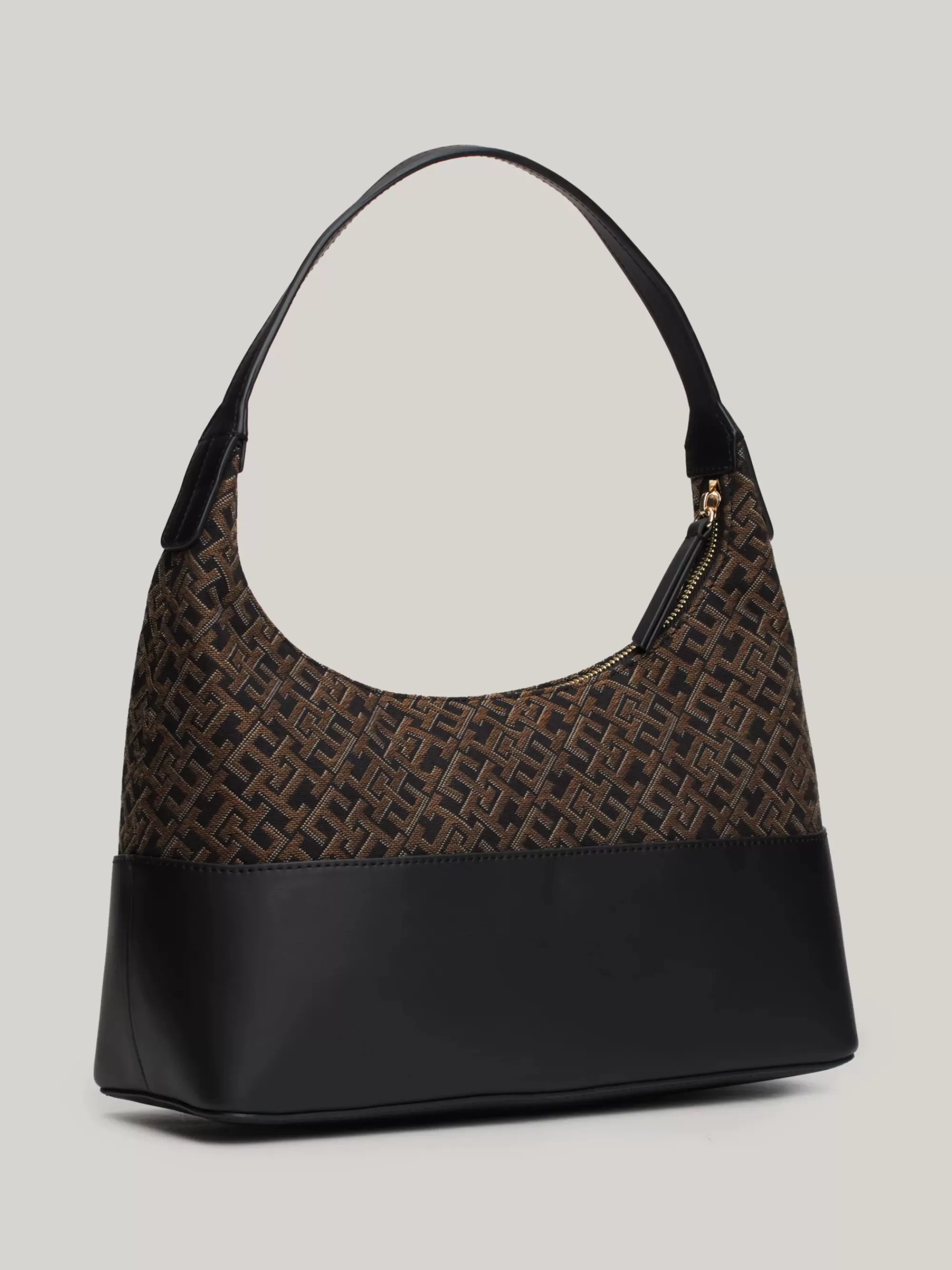 Schoudertassen*Tommy Hilfiger Schoudertas Met Monogramjacquard BLACK