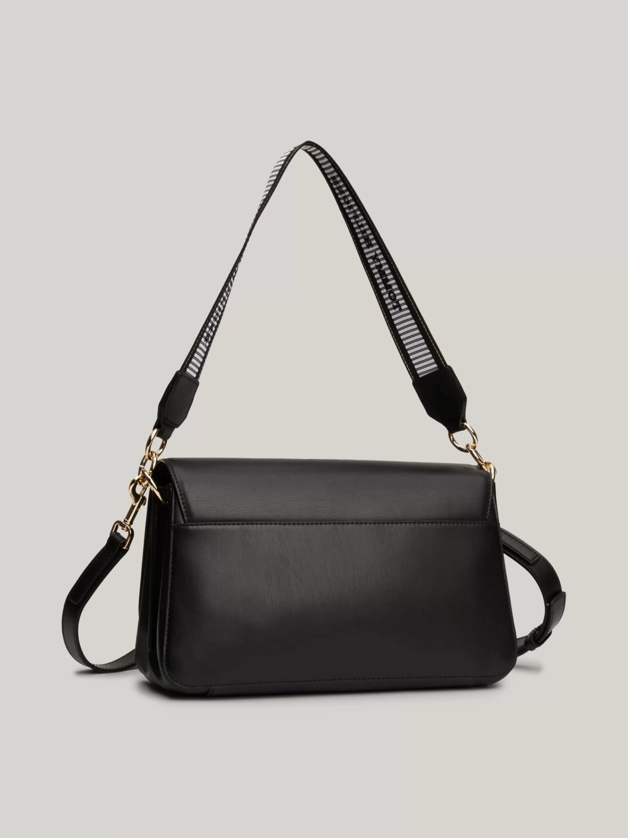Schoudertassen*Tommy Hilfiger Schoudertas Met Webbing Logoband BLACK