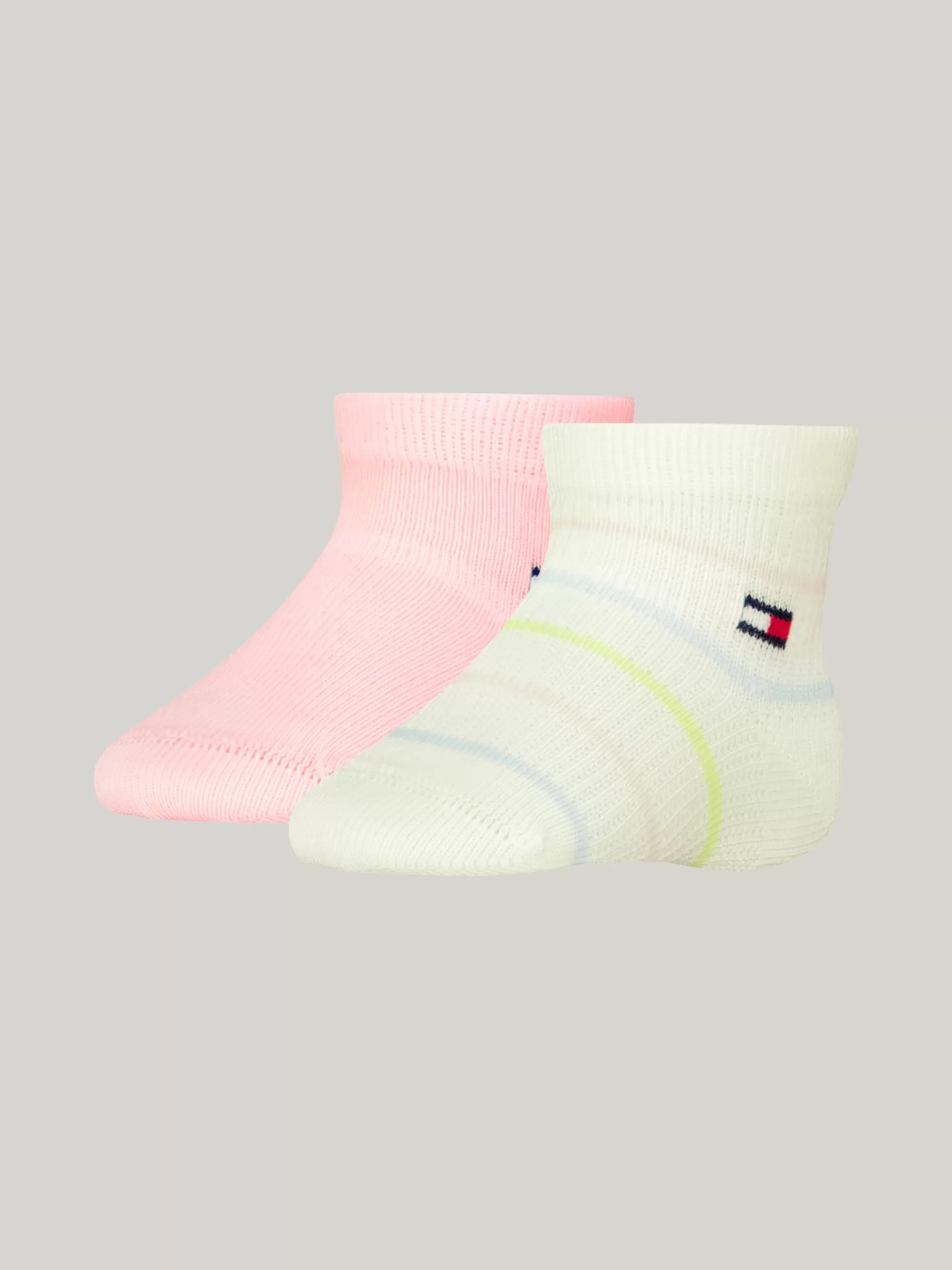 Ondergoed & Sokken | Underwear & Socks*Tommy Hilfiger Set Met 2 Paar Gestreepte Sokken PINK COMBO