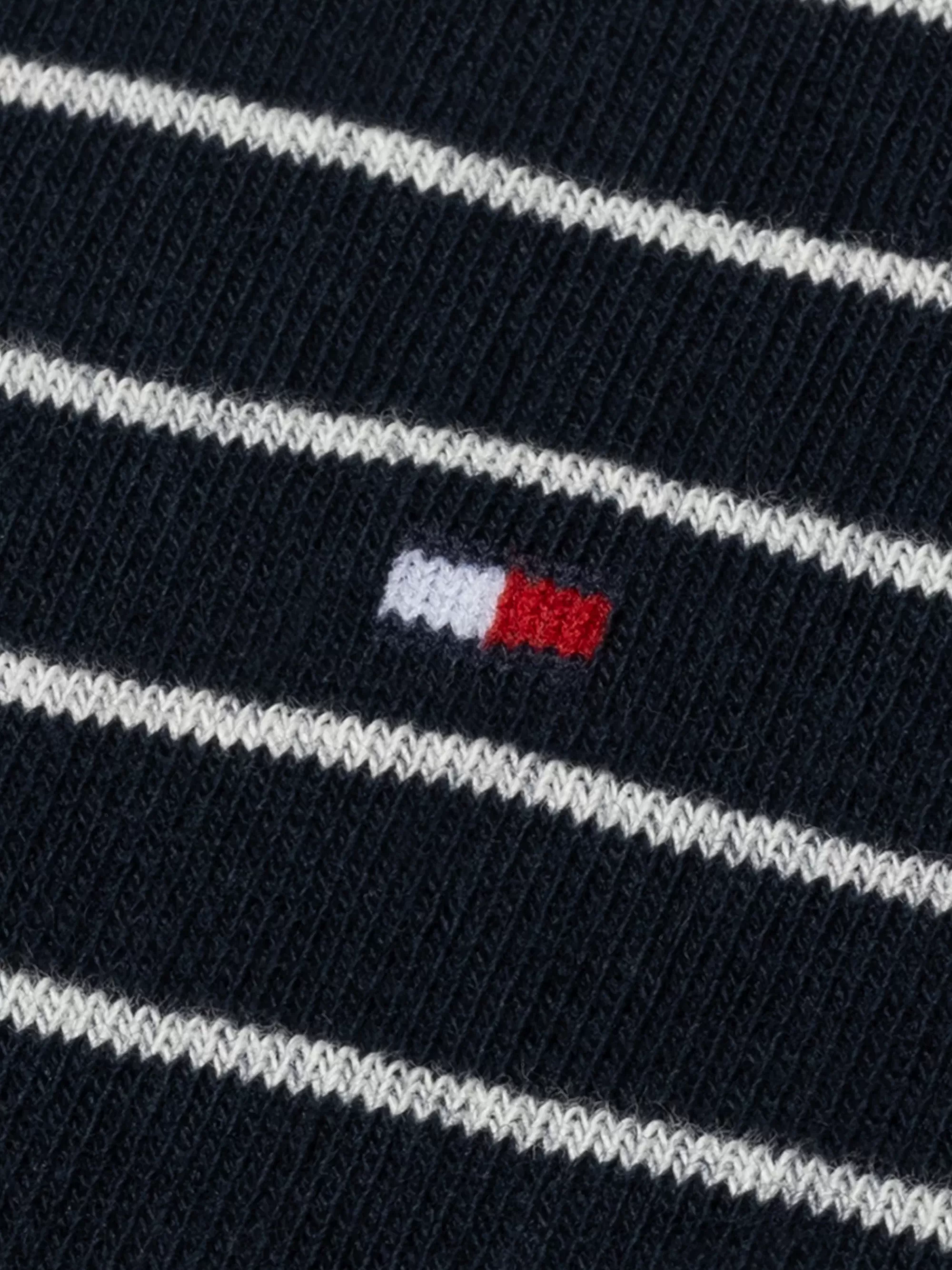 Sokken & Panty's*Tommy Hilfiger Set Met 2 Paar Gestreepte Sokken MIDNIGHT BLUE