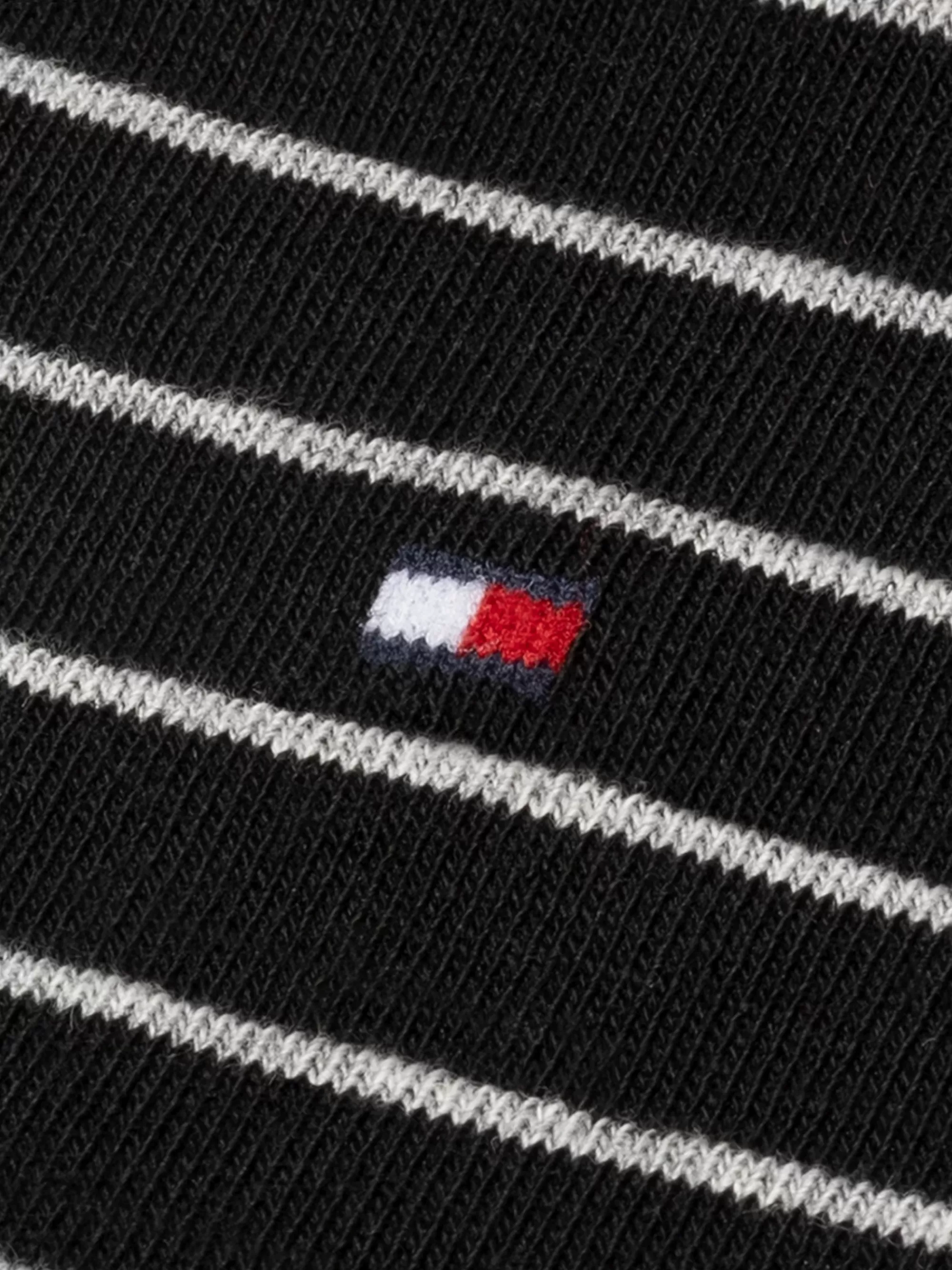 Sokken & Panty's*Tommy Hilfiger Set Met 2 Paar Gestreepte Sokken BLACK