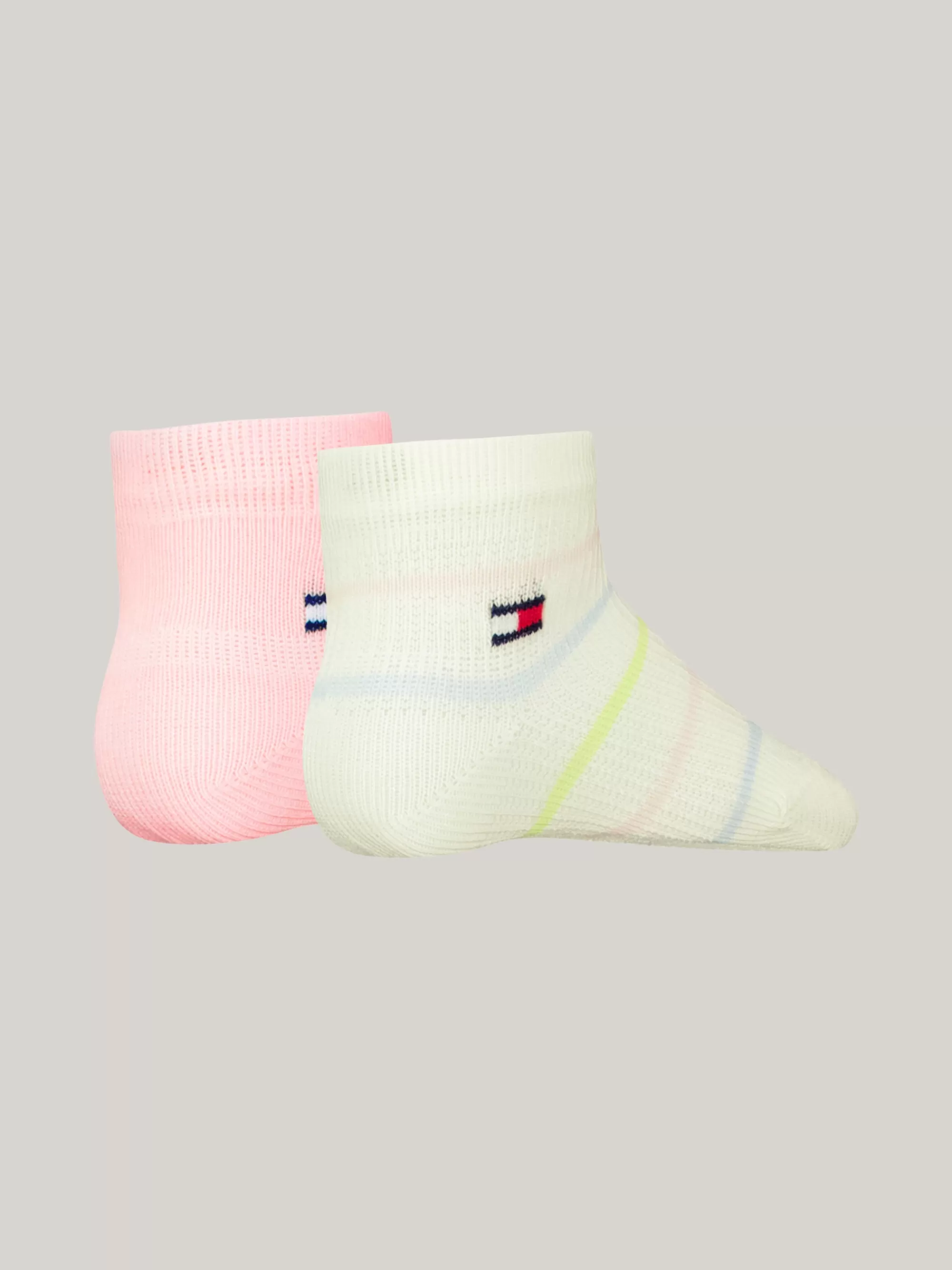 Ondergoed & Sokken | Underwear & Socks*Tommy Hilfiger Set Met 2 Paar Gestreepte Sokken PINK COMBO