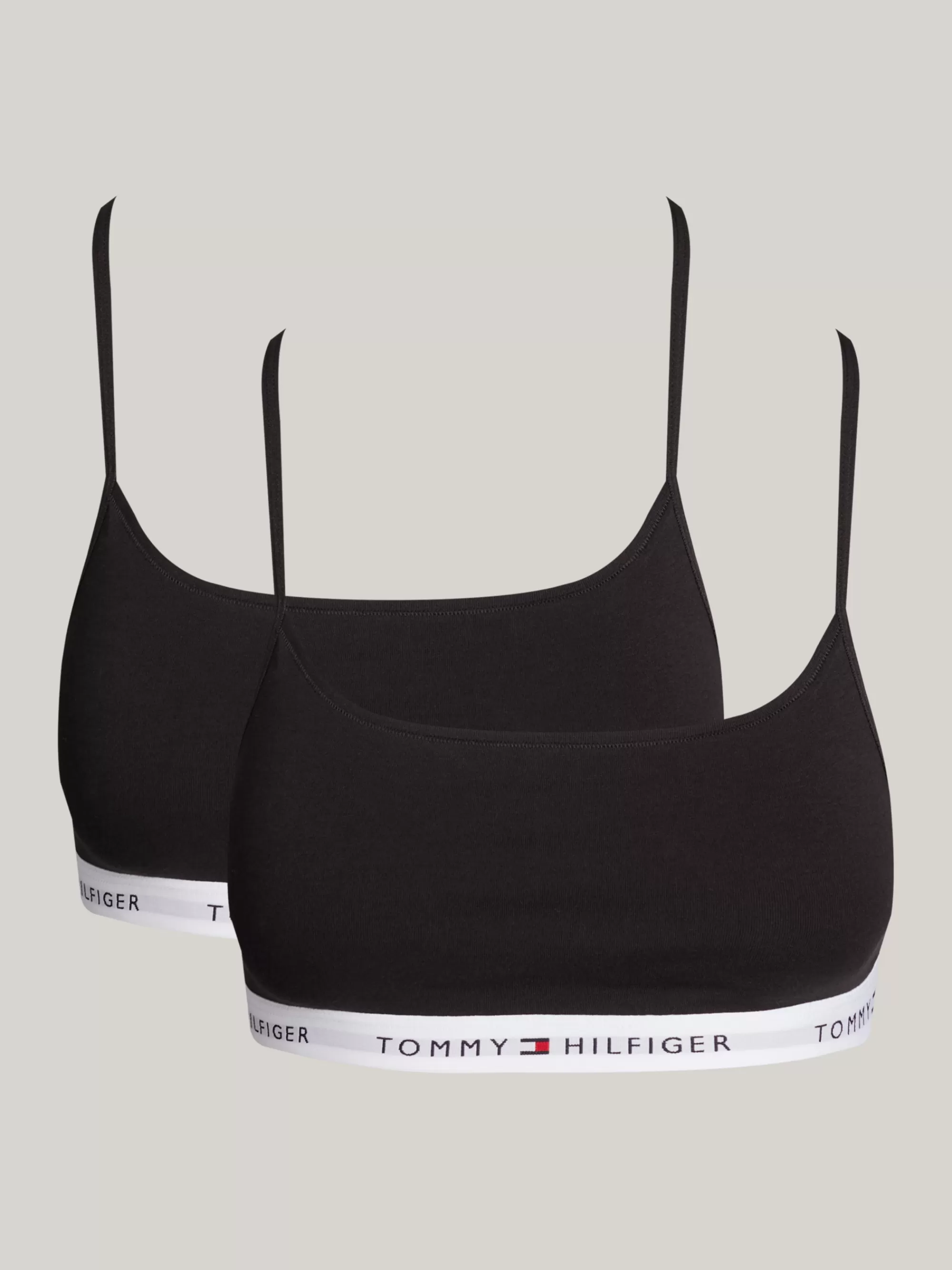 Bh's | Lingerie*Tommy Hilfiger Set Van 2 Bralettes Zonder Vulling Of Beugel BLACK/BLACK