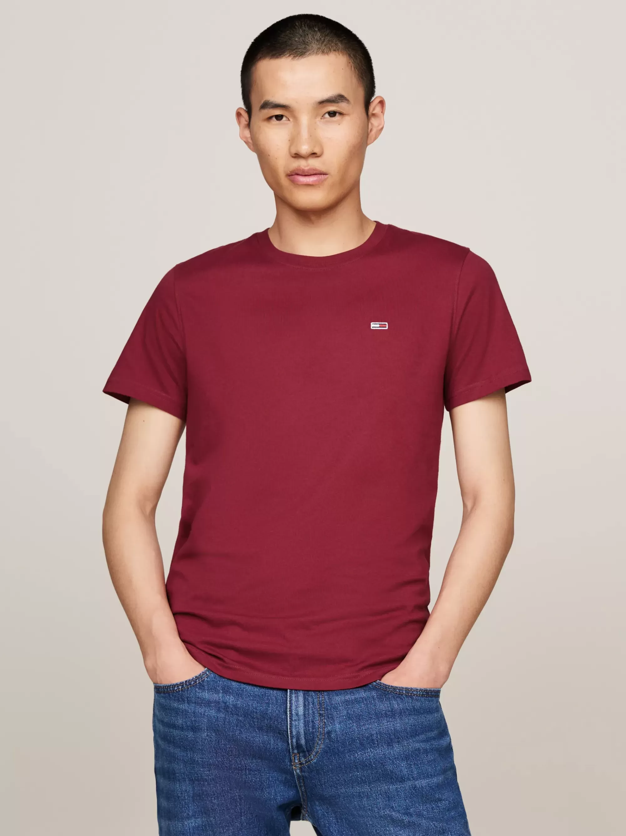Plus Size Kleding & Inclusieve Maten | T-Shirts*Tommy Hilfiger Set Van 2 Extra Slim Fit T-shirts Van Jersey RED CARPET / GREEN