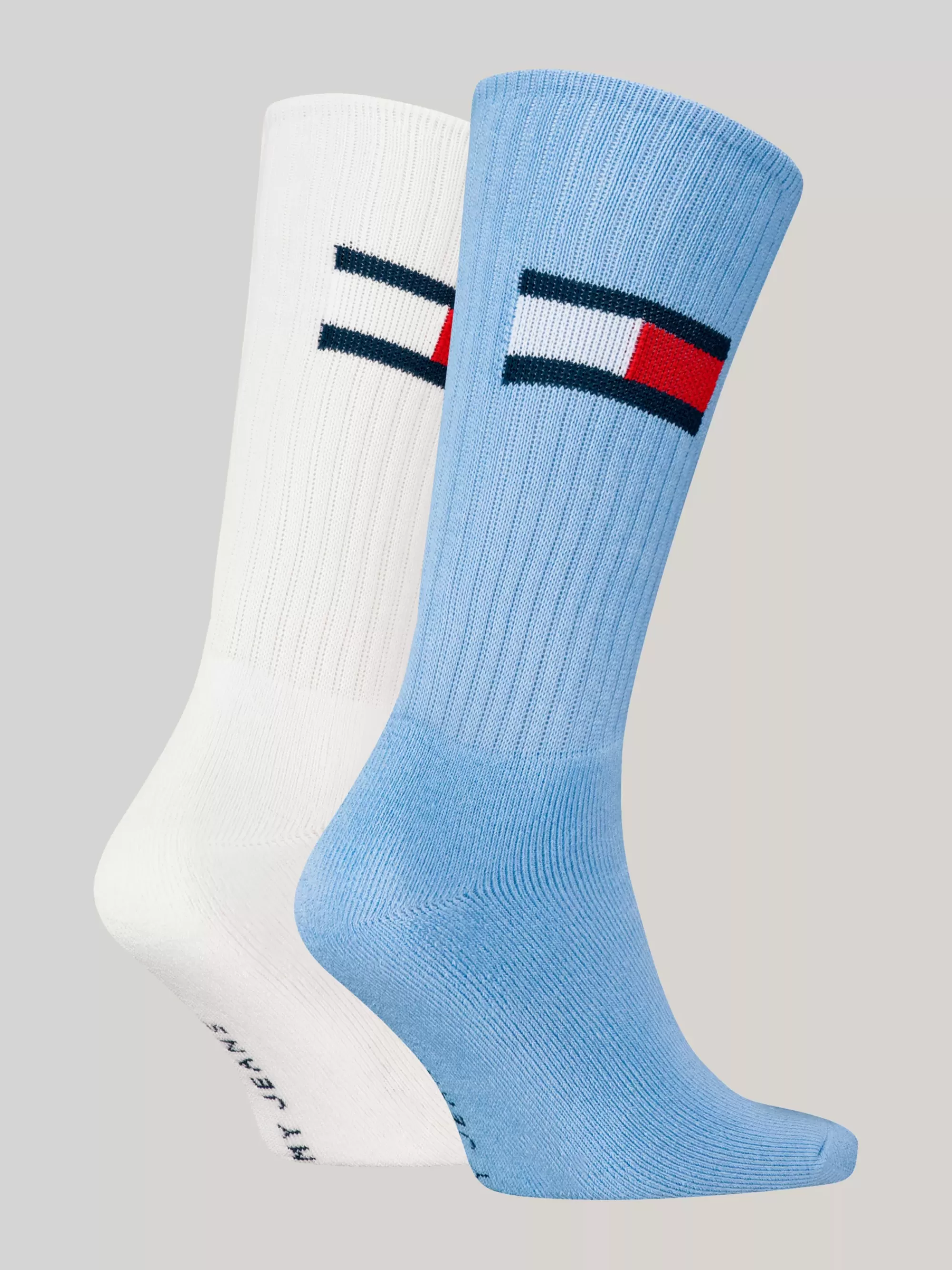 Sokken | Sokken & Panty's*Tommy Hilfiger Set Van 2 Geribde Sokken Met Vlag CASHMERE BLUE