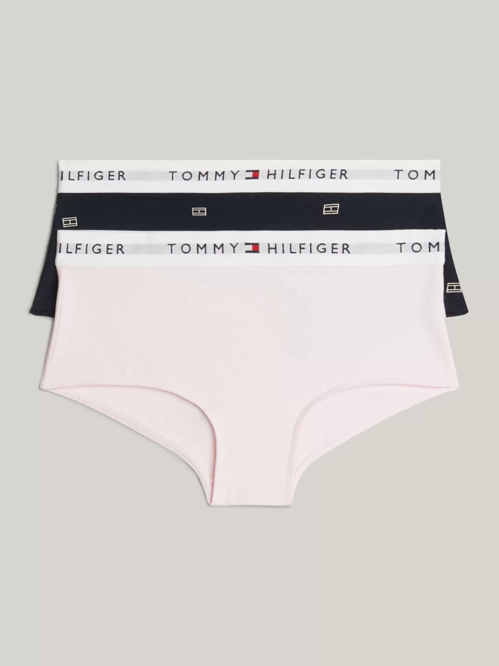 Ondergoed & Sokken*Tommy Hilfiger Set Van 2 Hipster-slips DES SKY OUTLINE FLAG AOP/LIGHT PINK