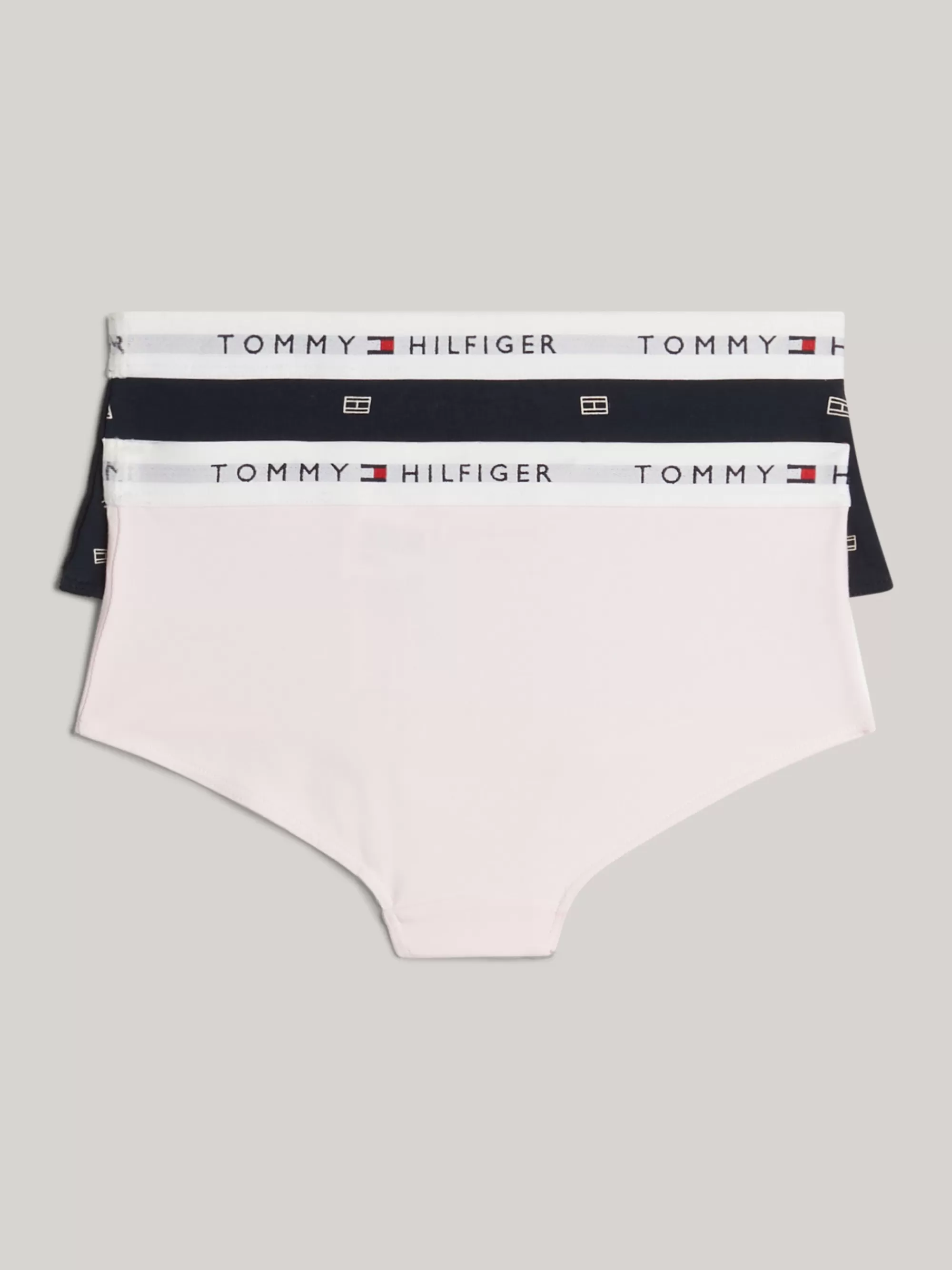 Ondergoed & Sokken*Tommy Hilfiger Set Van 2 Hipster-slips DES SKY OUTLINE FLAG AOP/LIGHT PINK