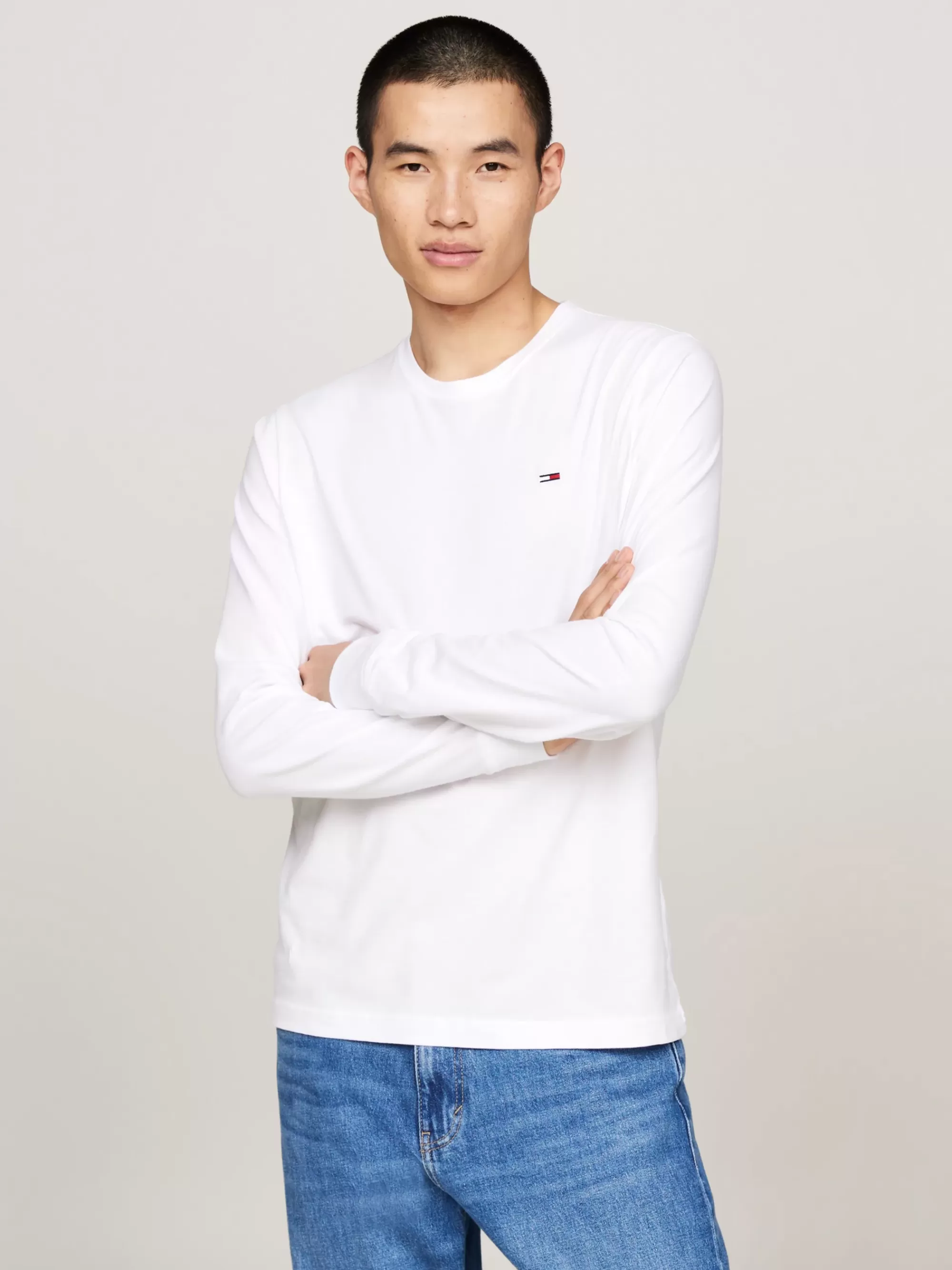 T-Shirts*Tommy Hilfiger Set Van 2 Longsleeve T-shirts Met Logo BLACK/WHITE