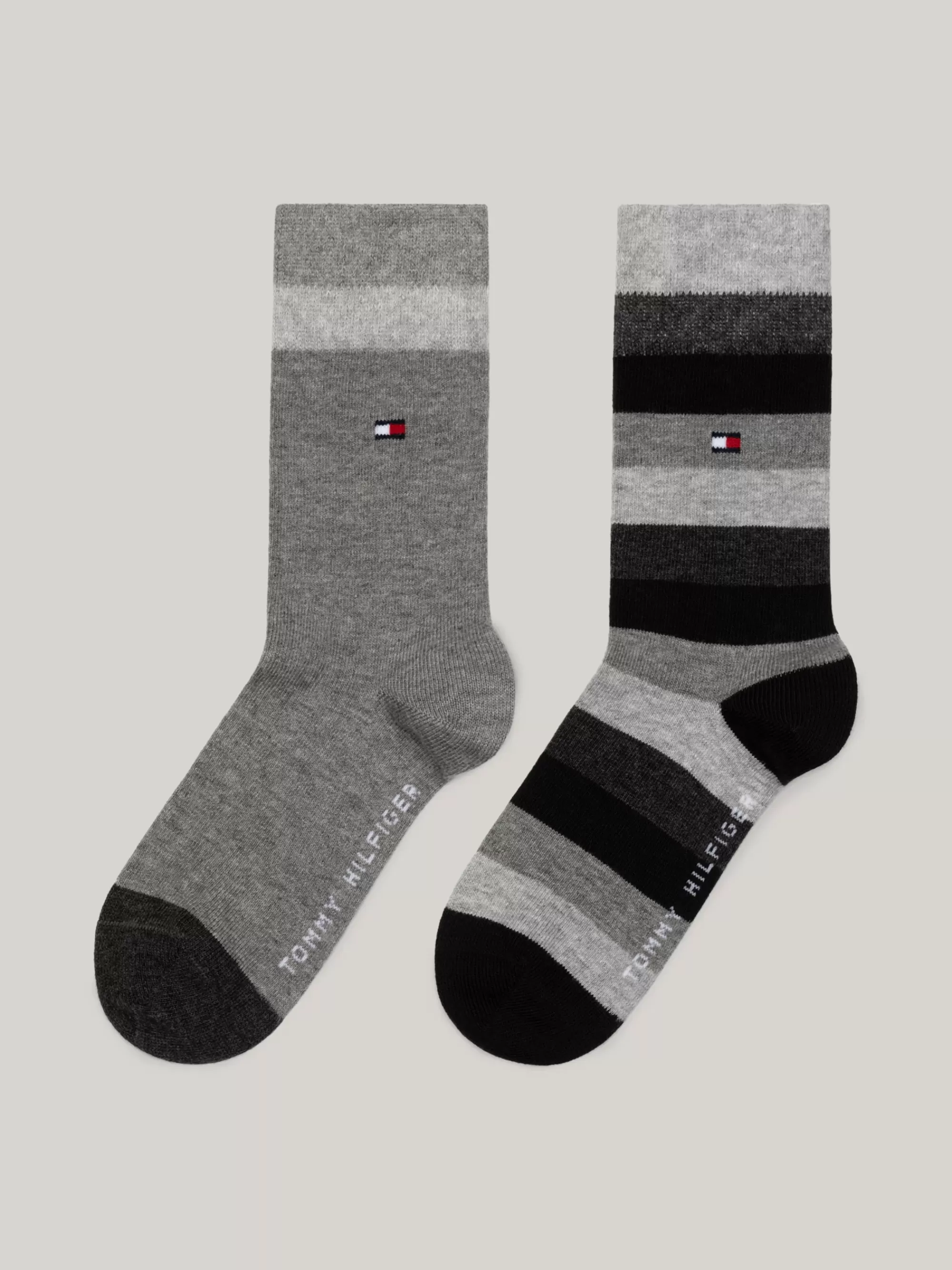 Ondergoed & Sokken | Underwear & Socks*Tommy Hilfiger Set Van 2 Paar Classics Sokken Met Strepen BLACK