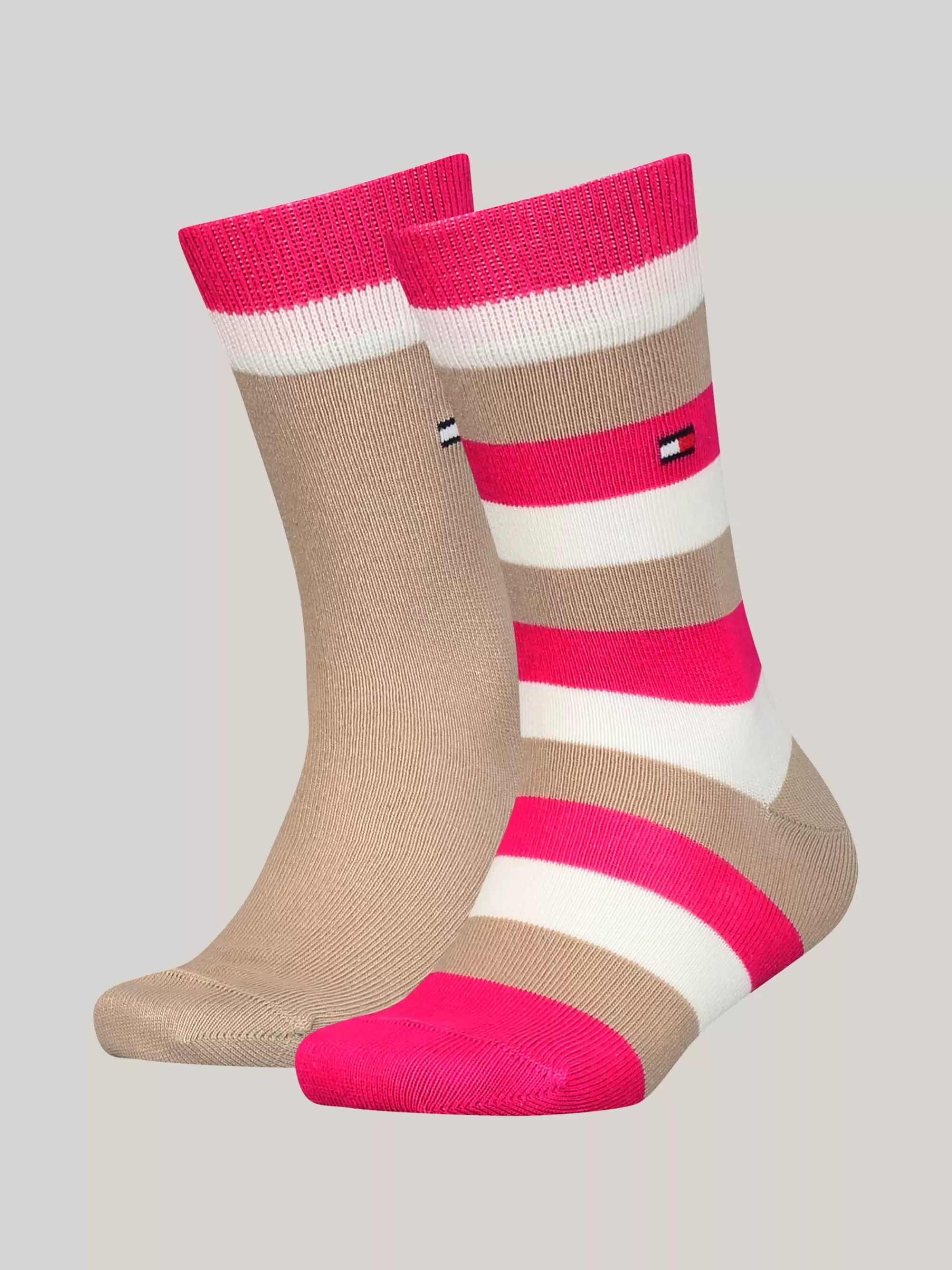Ondergoed & Sokken | Underwear & Socks*Tommy Hilfiger Set Van 2 Paar Classics Sokken Met Strepen SAND COMBO