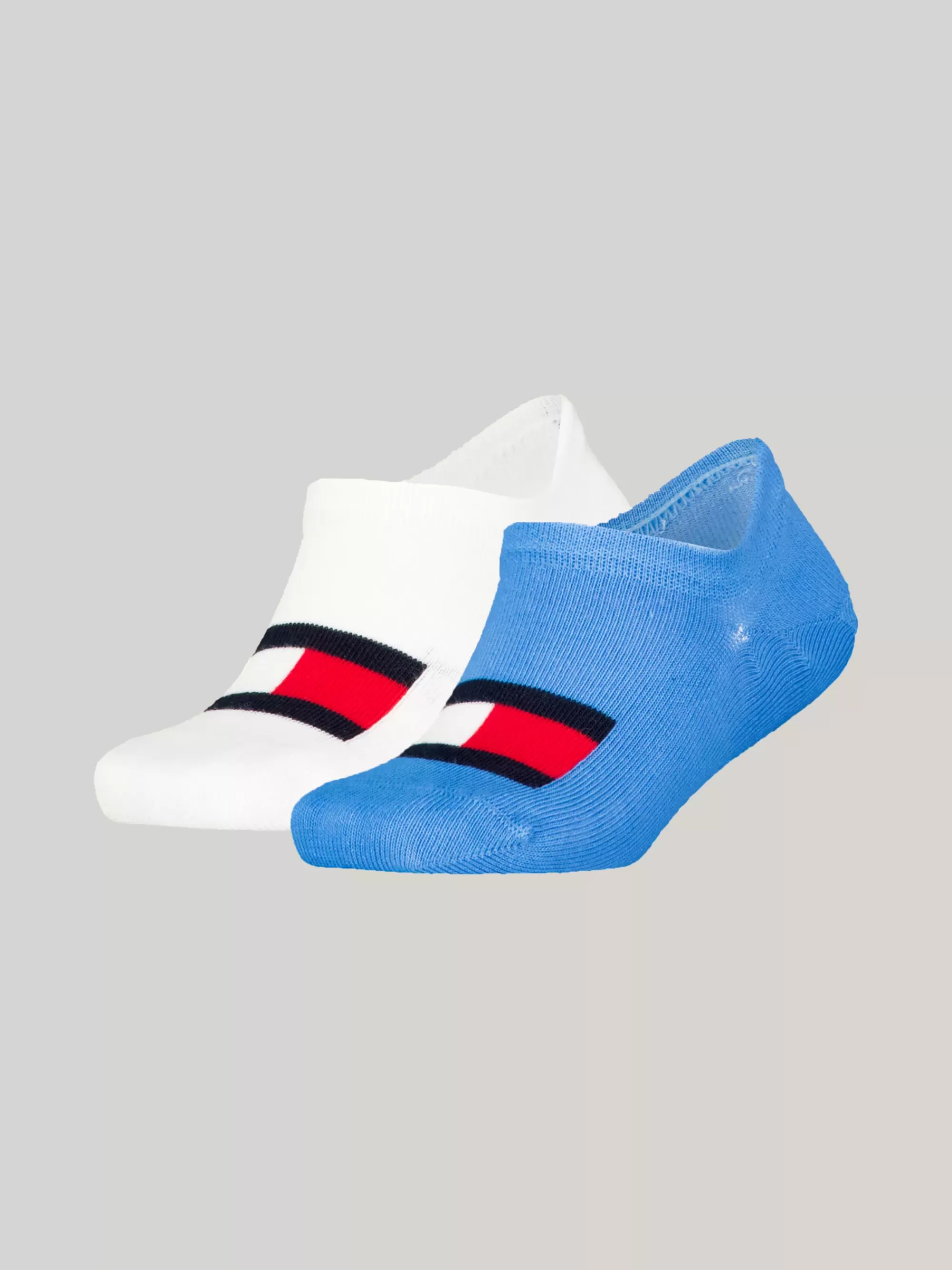 Ondergoed & Sokken | Underwear & Socks*Tommy Hilfiger Set Van 2 Paar Footies Met Vlag BLUE COMBO