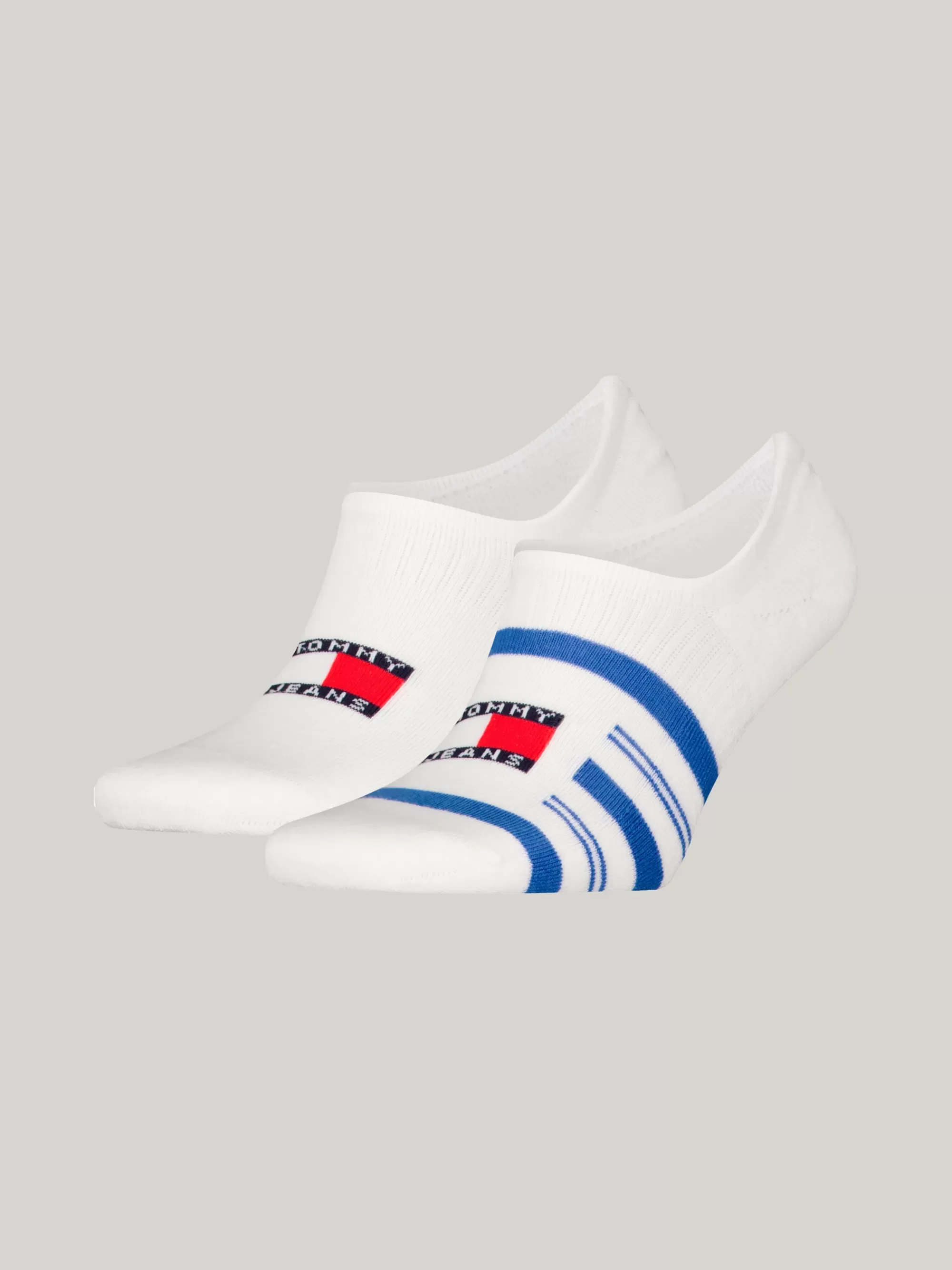 Sokken | Sokken & Panty's*Tommy Hilfiger Set Van 2 Paar Gestreepte Footie-sokken BLUE COMBO