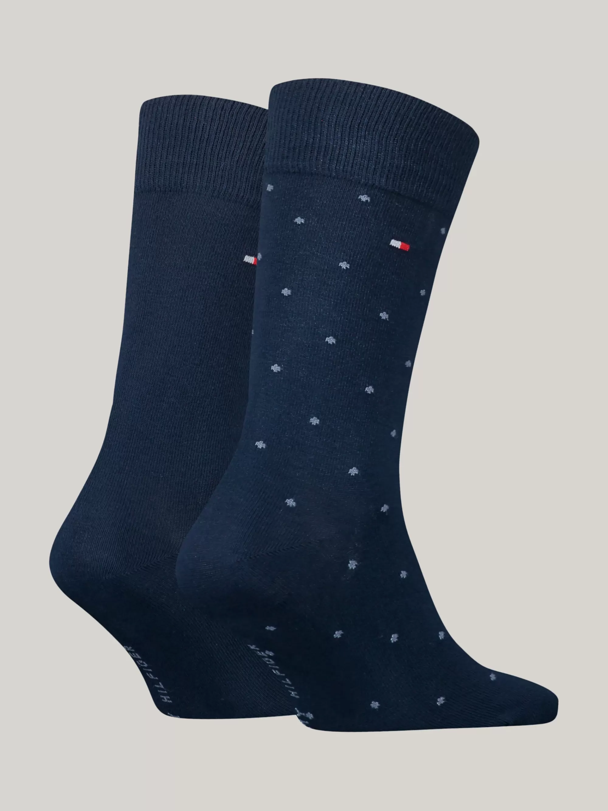 Sokken*Tommy Hilfiger Set Van 2 Paar Klassieke Sokken Met Polkadot NAVY BLUE