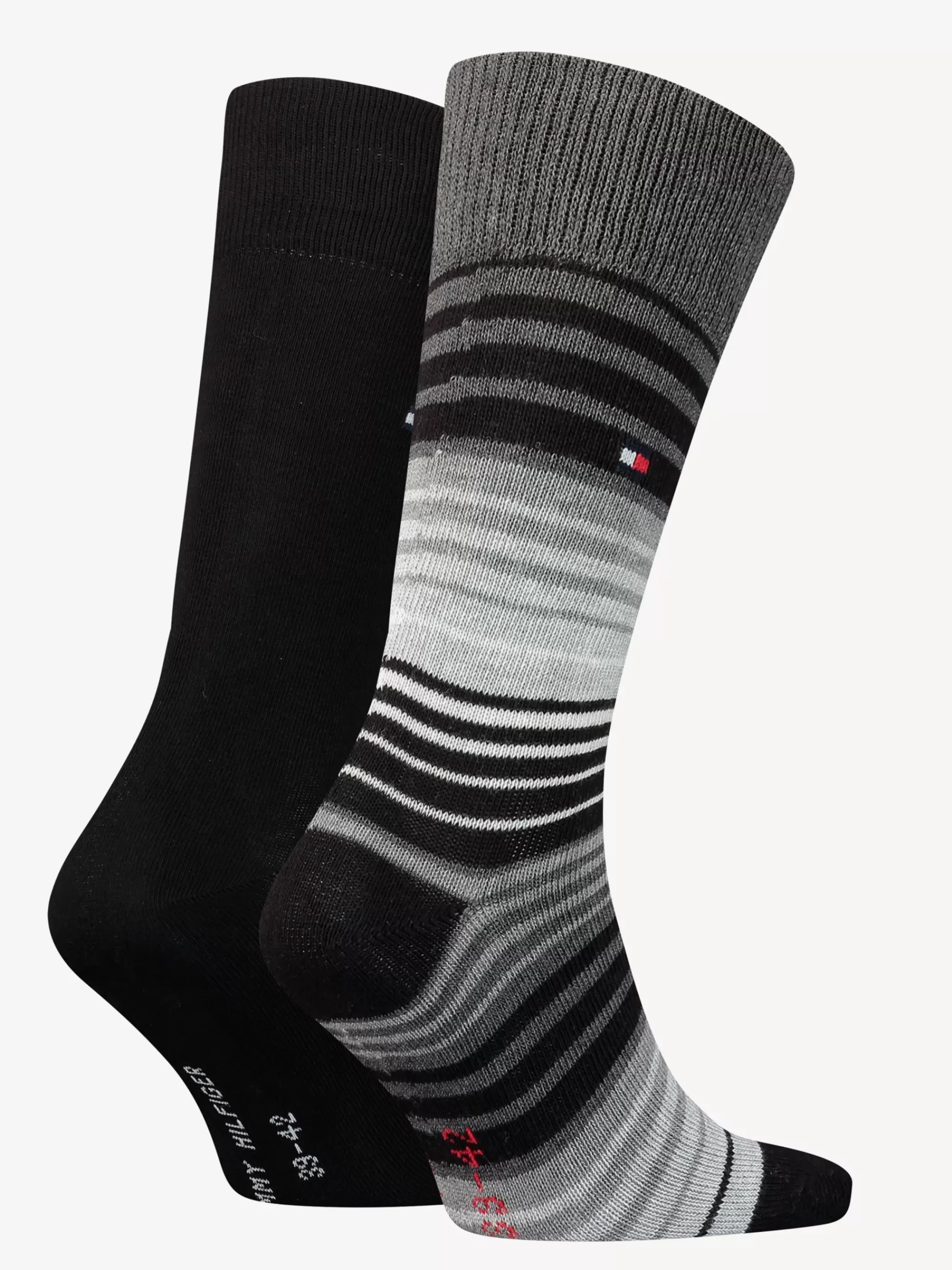 Sokken*Tommy Hilfiger Set Van 2 Paar Klassieke Sokken Met Streep BLACK COMBO