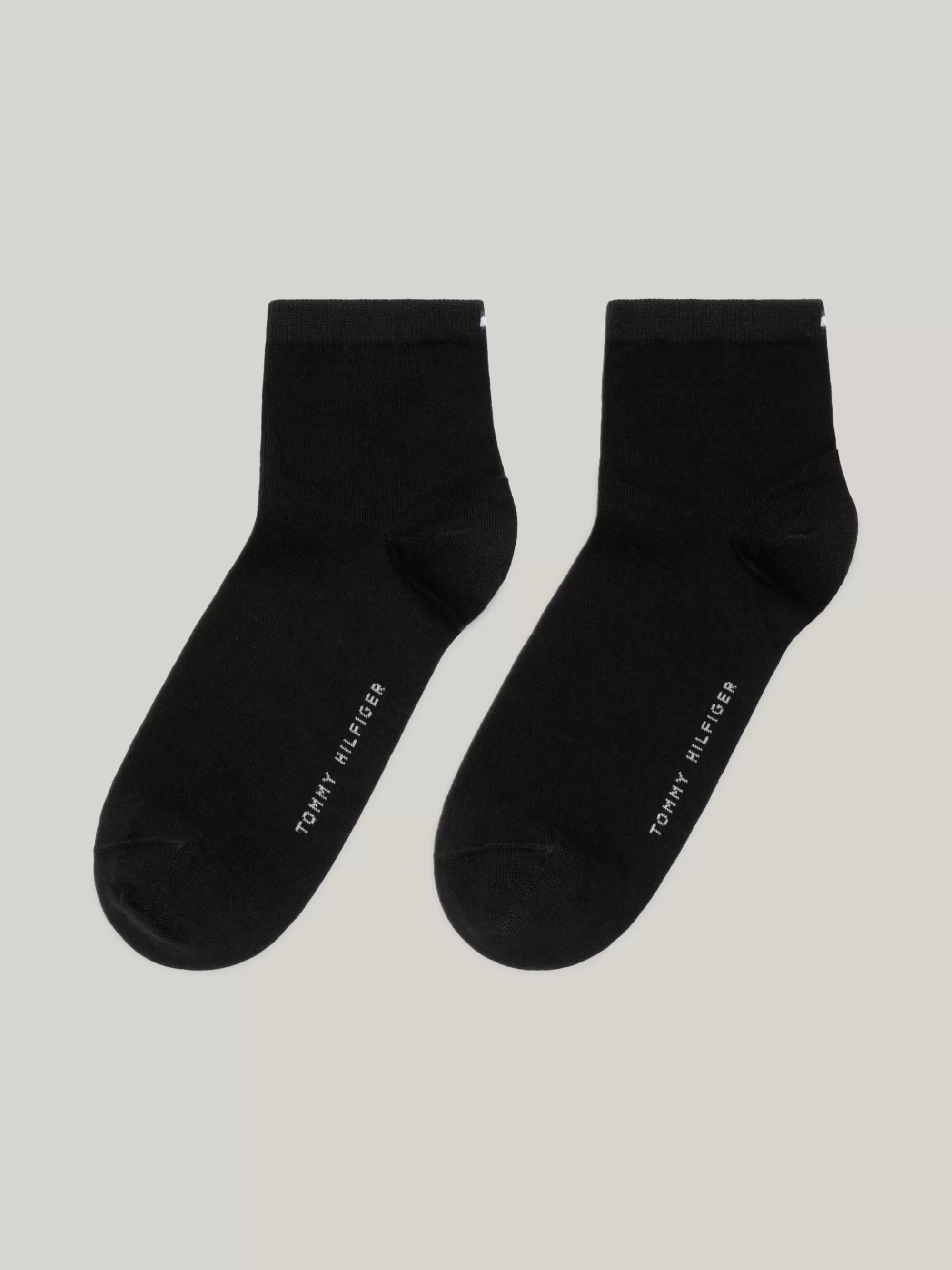 Sokken & Panty's*Tommy Hilfiger Set Van 2 Paar Korte Sokken Met Vlag BLACK