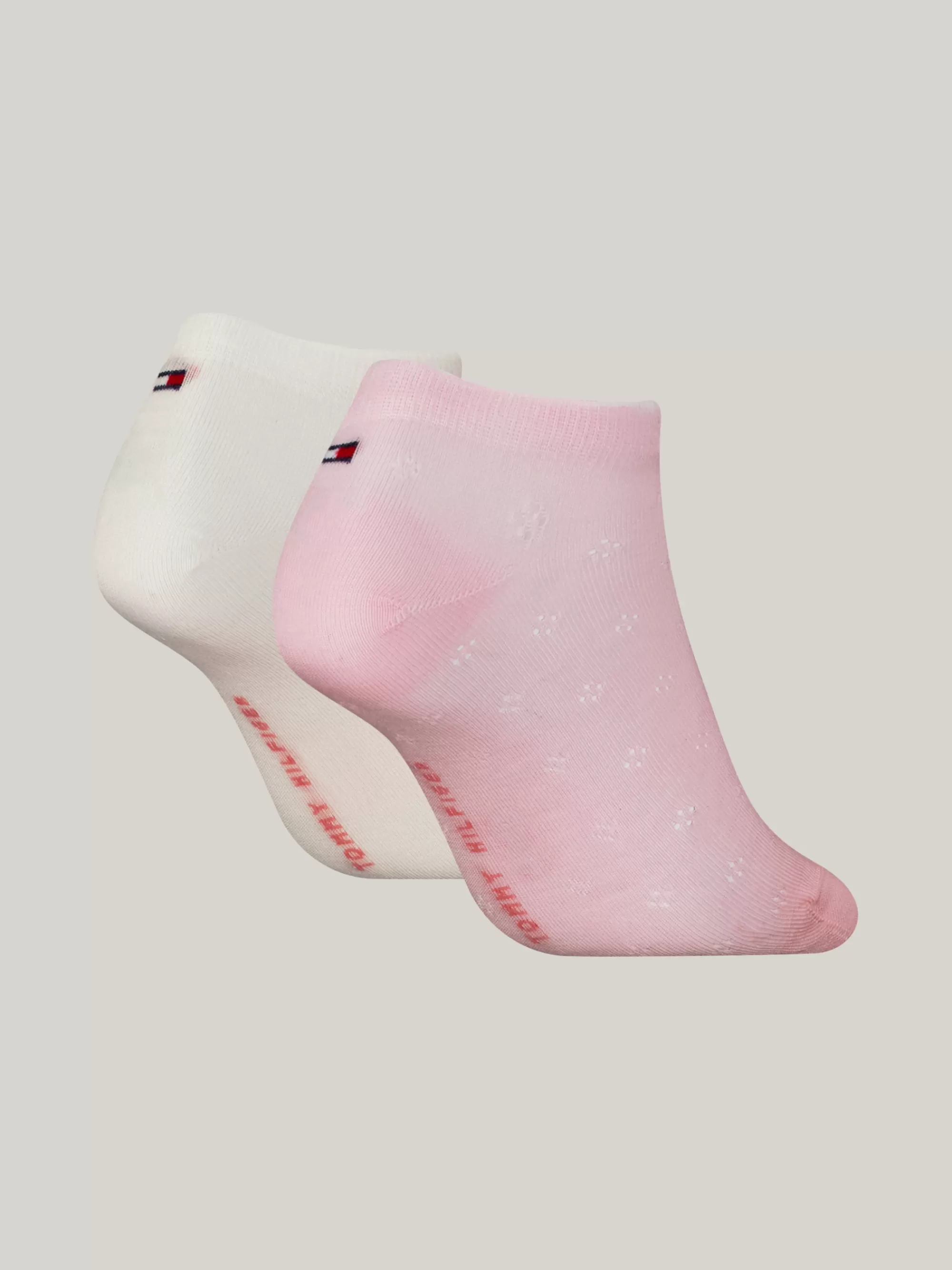 Sokken & Panty's*Tommy Hilfiger Set Van 2 Paar Lichtgewicht Sneakersokken PINK