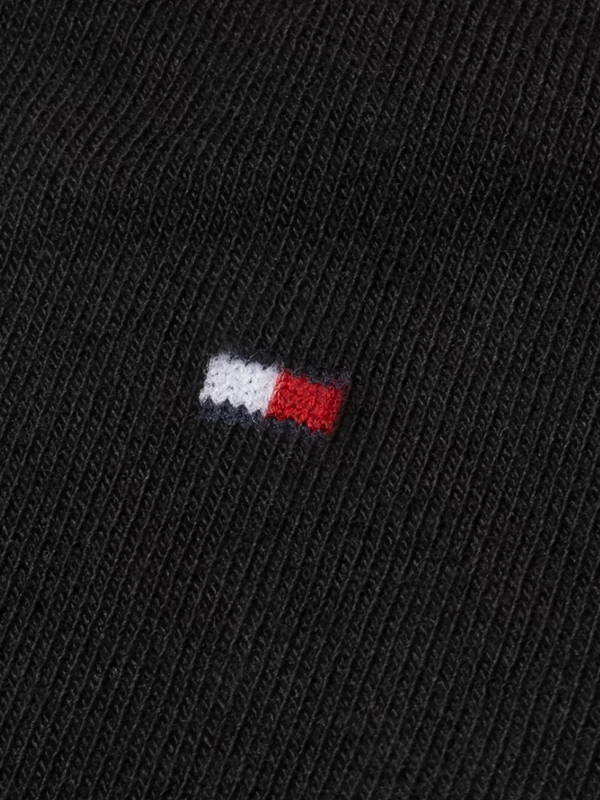 Sokken & Panty's*Tommy Hilfiger Set Van 2 Paar Sokken Met Geborduurde Vlag BLACK