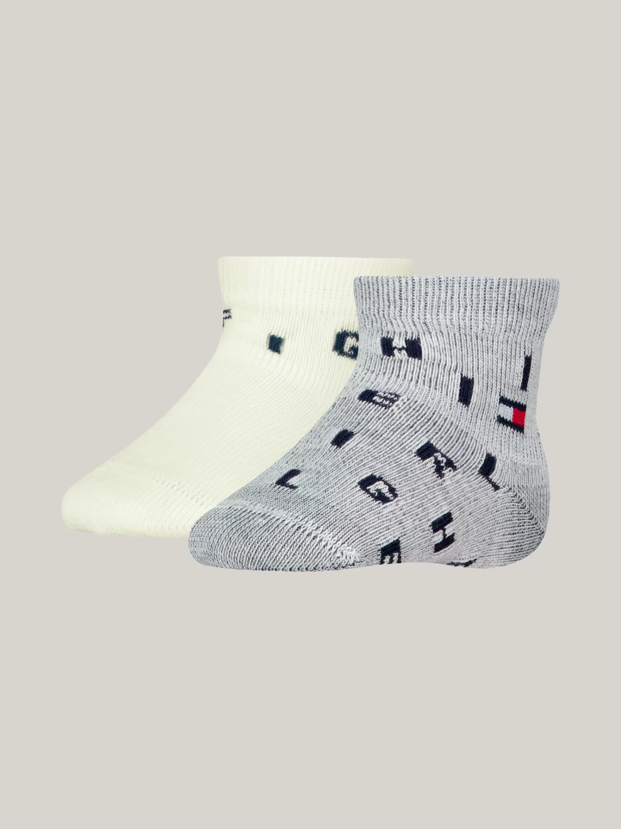 Ondergoed & Sokken | Underwear & Socks*Tommy Hilfiger Set Van 2 Paar Sokken Met Letterpatroon BLUE COMBO