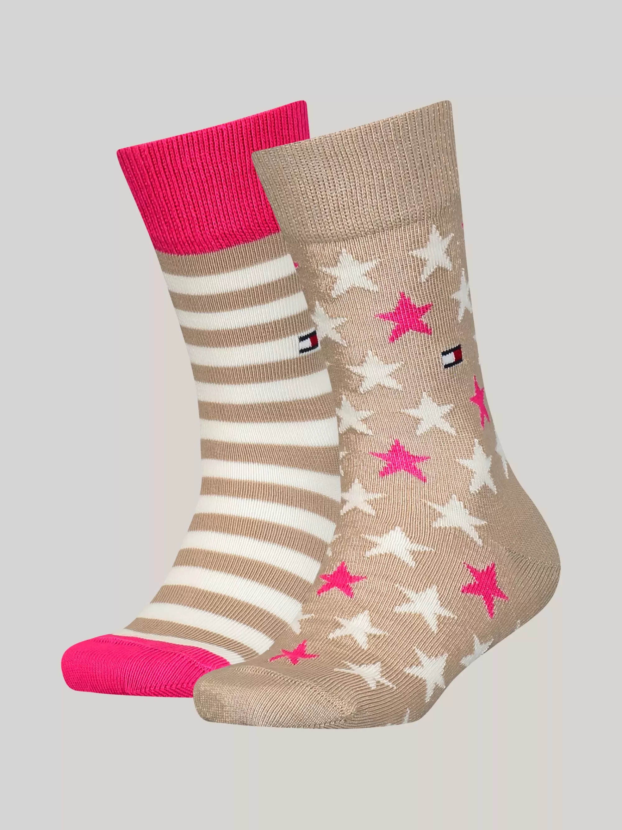 Ondergoed & Sokken | Underwear & Socks*Tommy Hilfiger Set Van 2 Paar Sokken Met Sterren En Strepen SAND COMBO