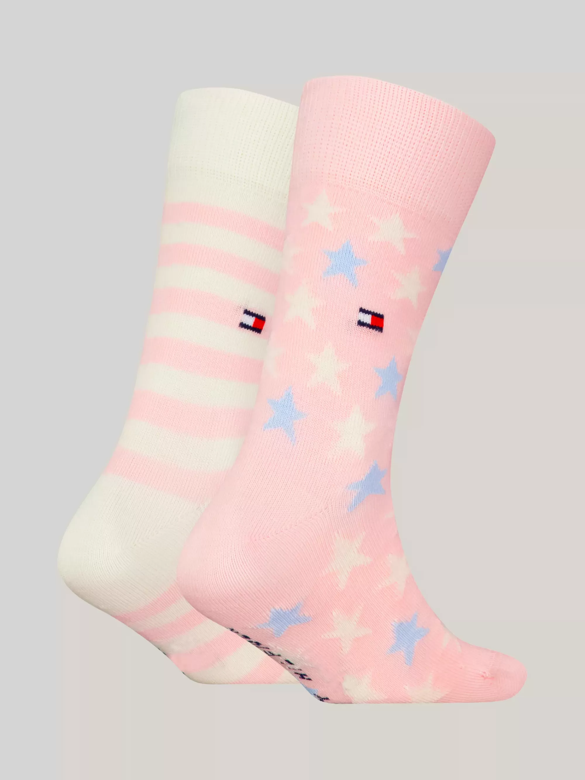 Ondergoed & Sokken | Underwear & Socks*Tommy Hilfiger Set Van 2 Paar Sokken Met Sterren En Strepen PINK COMBO