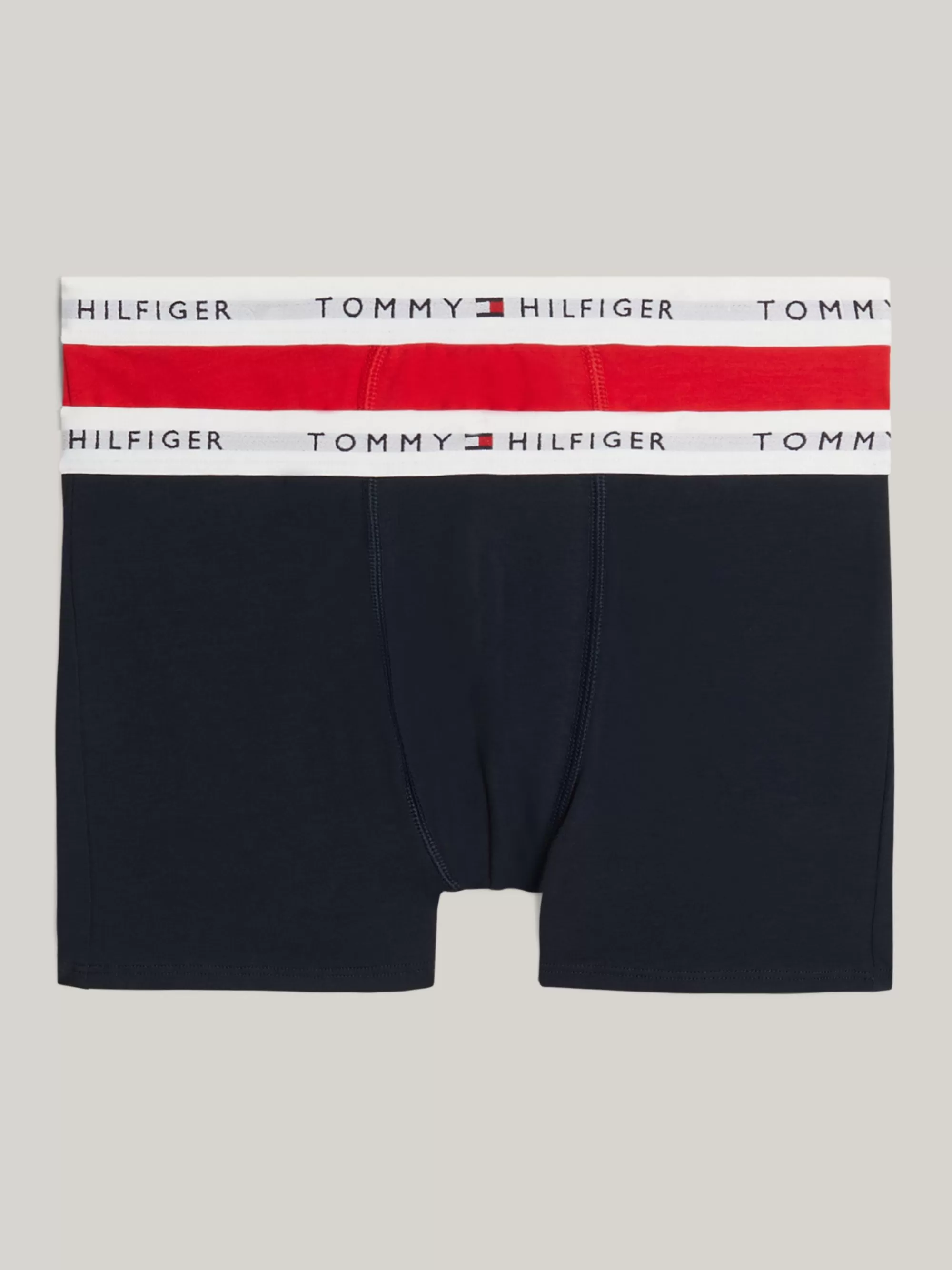 Underwear & Socks*Tommy Hilfiger Set Van 2 Signature Boxershorts Met Logoband DESERT SKY / PRIMARY RED
