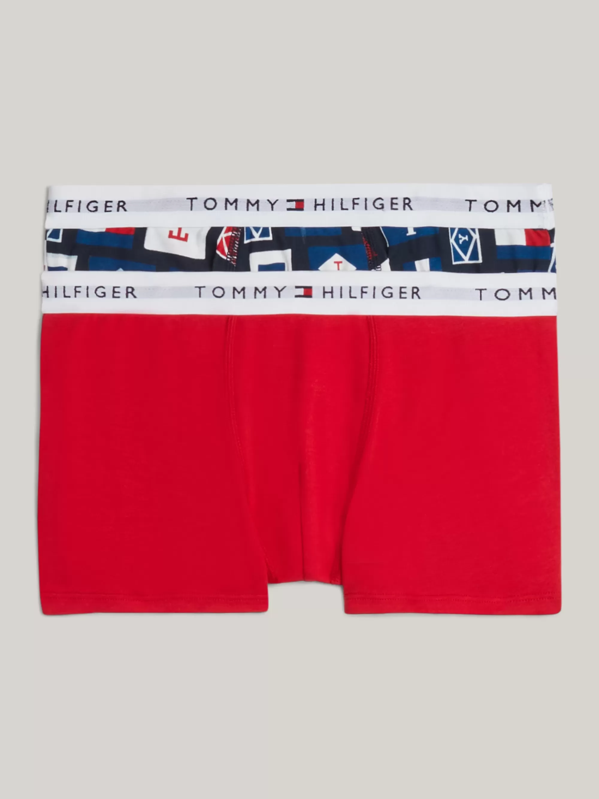 Underwear & Socks*Tommy Hilfiger Set Van 2 Signature Boxershorts Met Logoband HERITAGE FLAG/PRIMARY RED