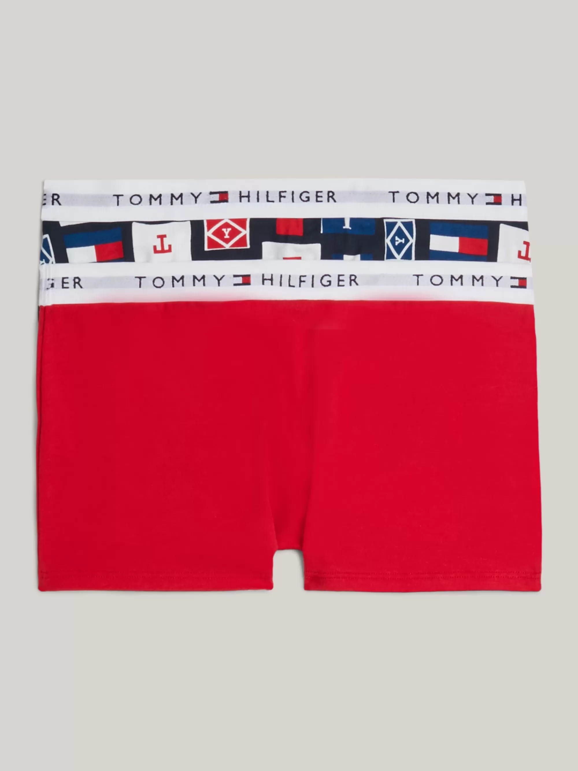 Underwear & Socks*Tommy Hilfiger Set Van 2 Signature Boxershorts Met Logoband HERITAGE FLAG/PRIMARY RED