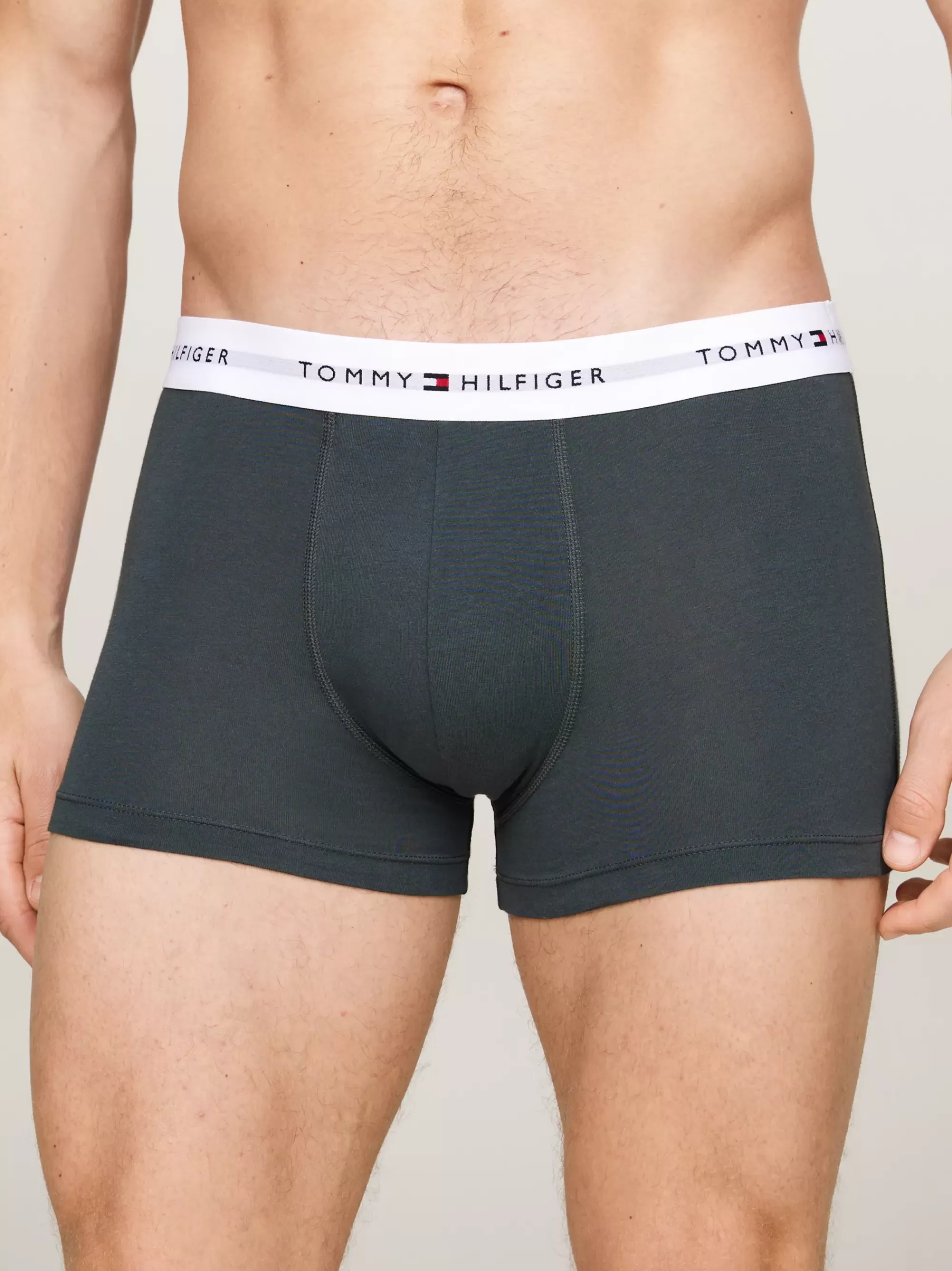 Boxers | Ondergoed*Tommy Hilfiger Set Van 3 Boxershorts Met Logotaille STRIPE/MIL DENIM/VIBRANT INDIGO