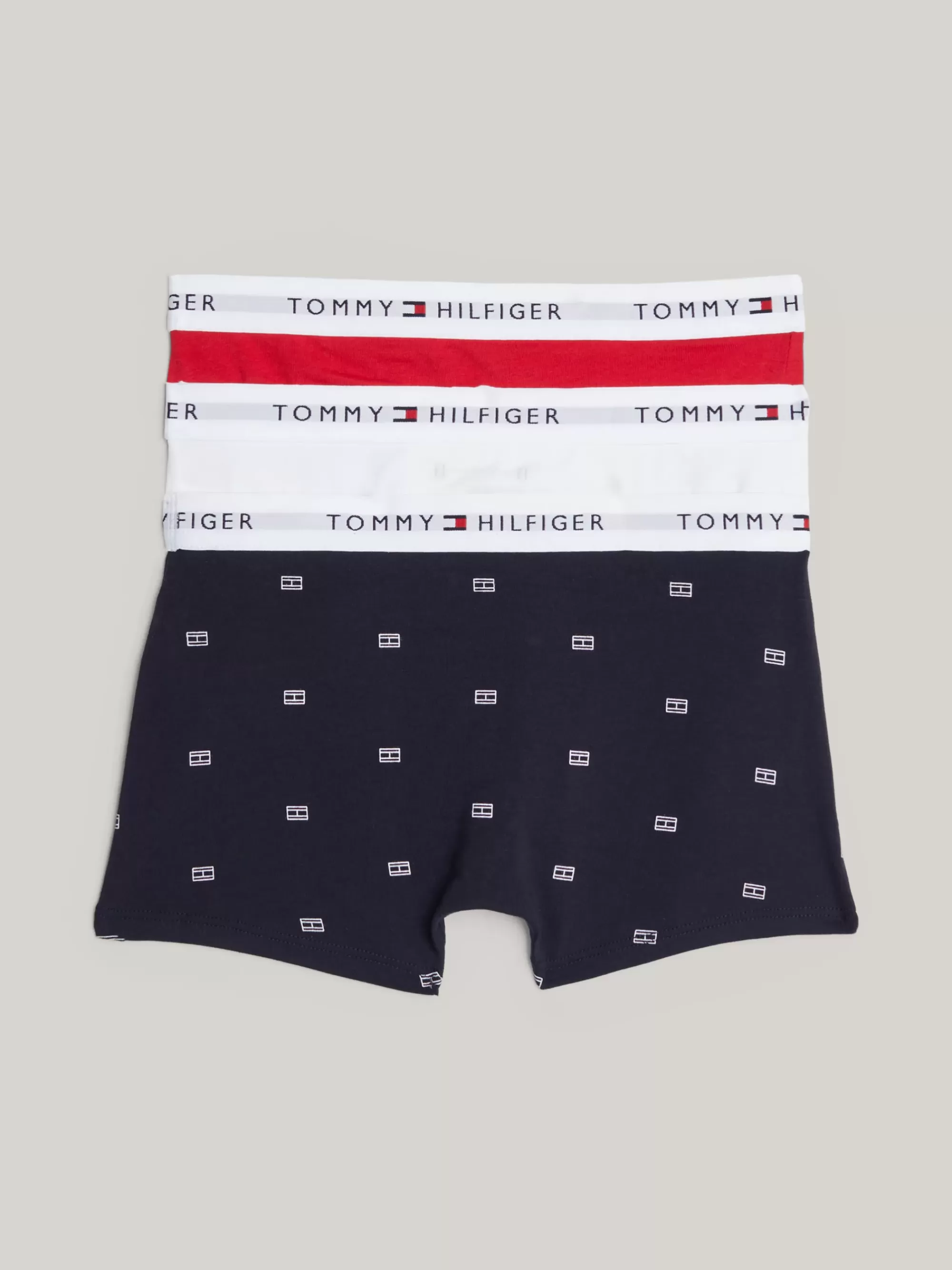Underwear & Socks*Tommy Hilfiger Set Van 3 Boxershorts Met Print En Logoband DES SKY OUT FLAG/PRIMARY RED/WHITE