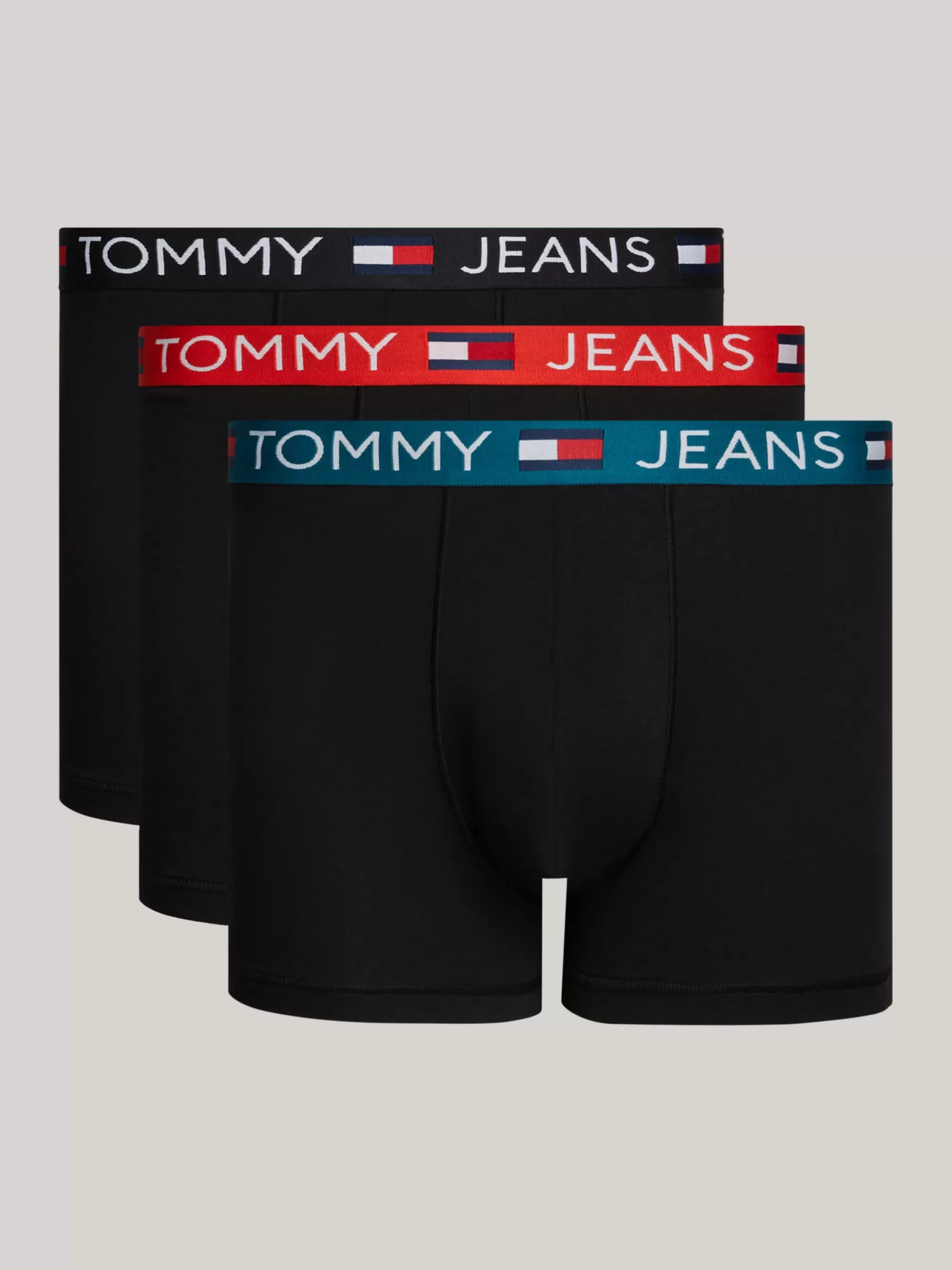 Boxers | Multipacks*Tommy Hilfiger Set Van 3 Essential Boxershorts Met Logo HT HEAT/TMLSS TEAL/BLCK