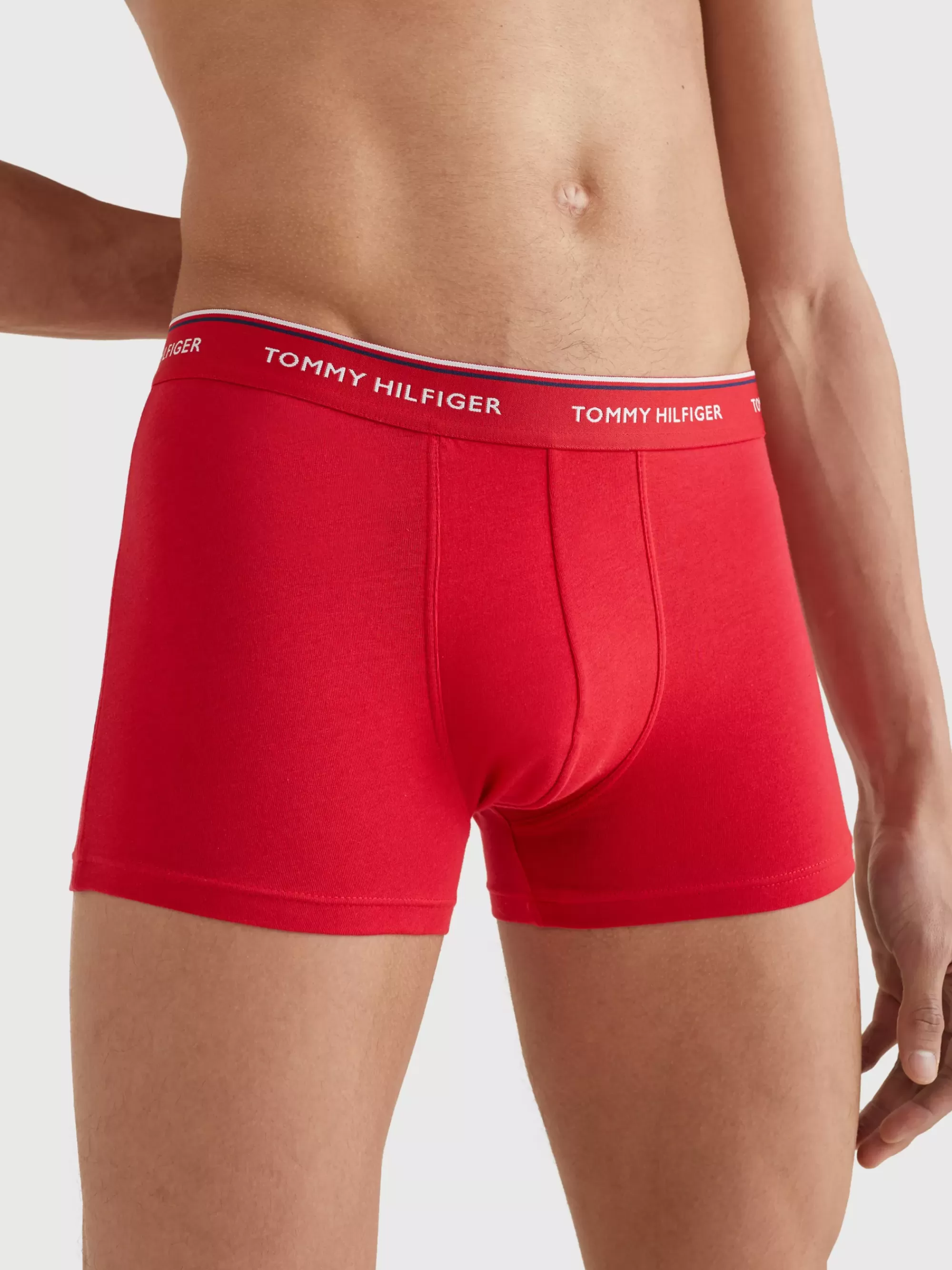 Boxers | Multipacks*Tommy Hilfiger Set Van 3 Premium Essential Boxershorts WHITE/TANGO RED/ PEACOAT