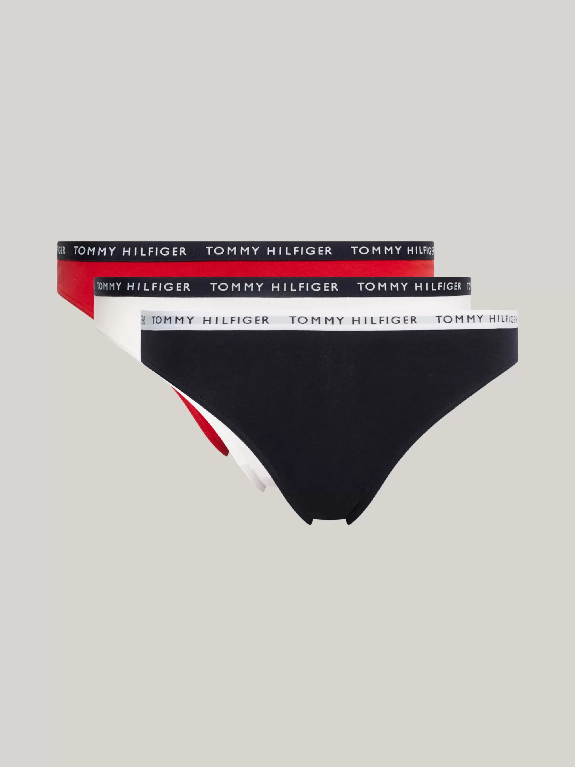 Slips | Lingerie*Tommy Hilfiger Set Van 3 Slips Met Logotaille DESERT SKY/WHITE/PRIMARY RED
