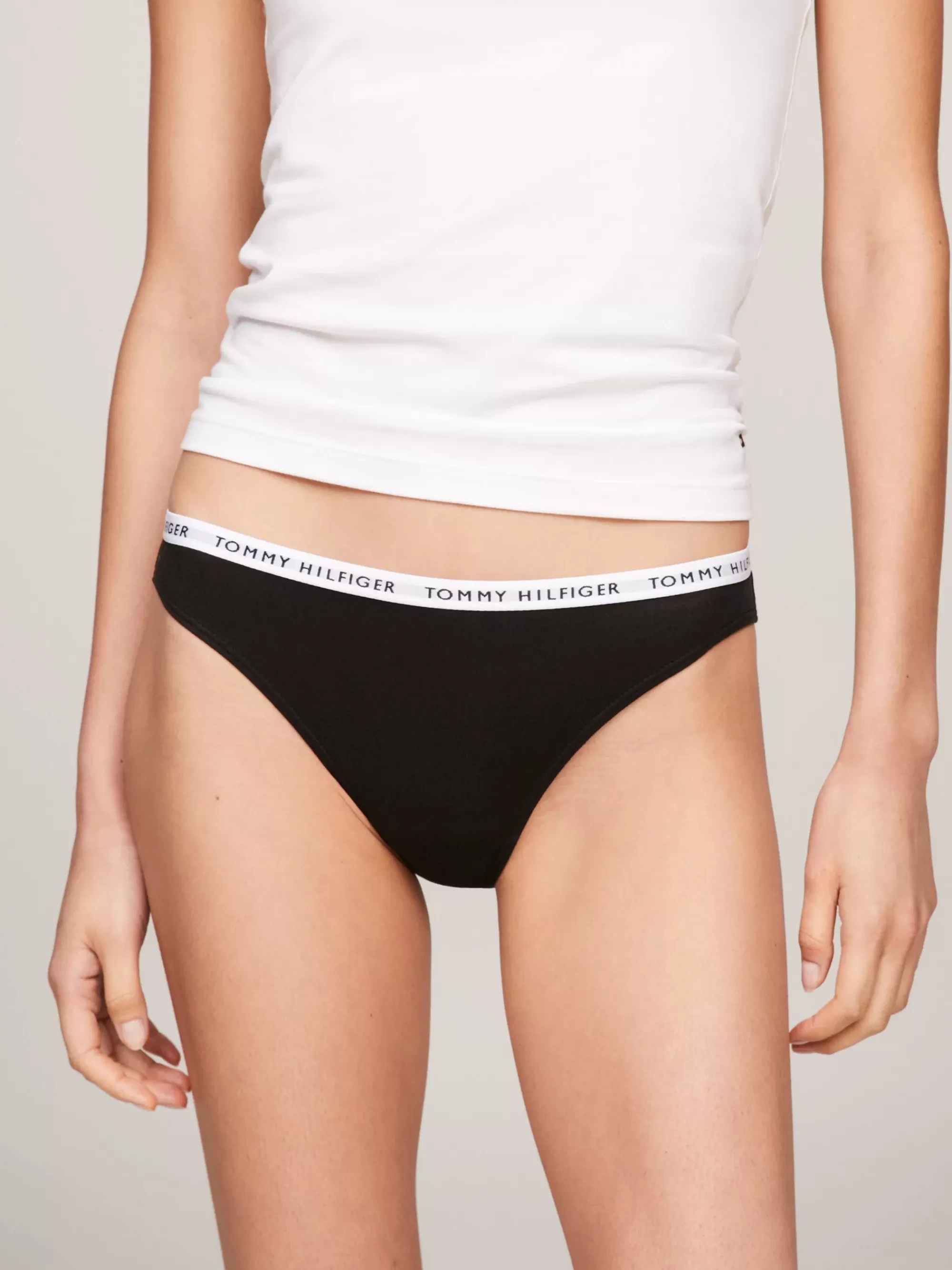 Slips | Lingerie*Tommy Hilfiger Set Van 3 Slips Met Logotaille BLACK, BLACK, BLACK