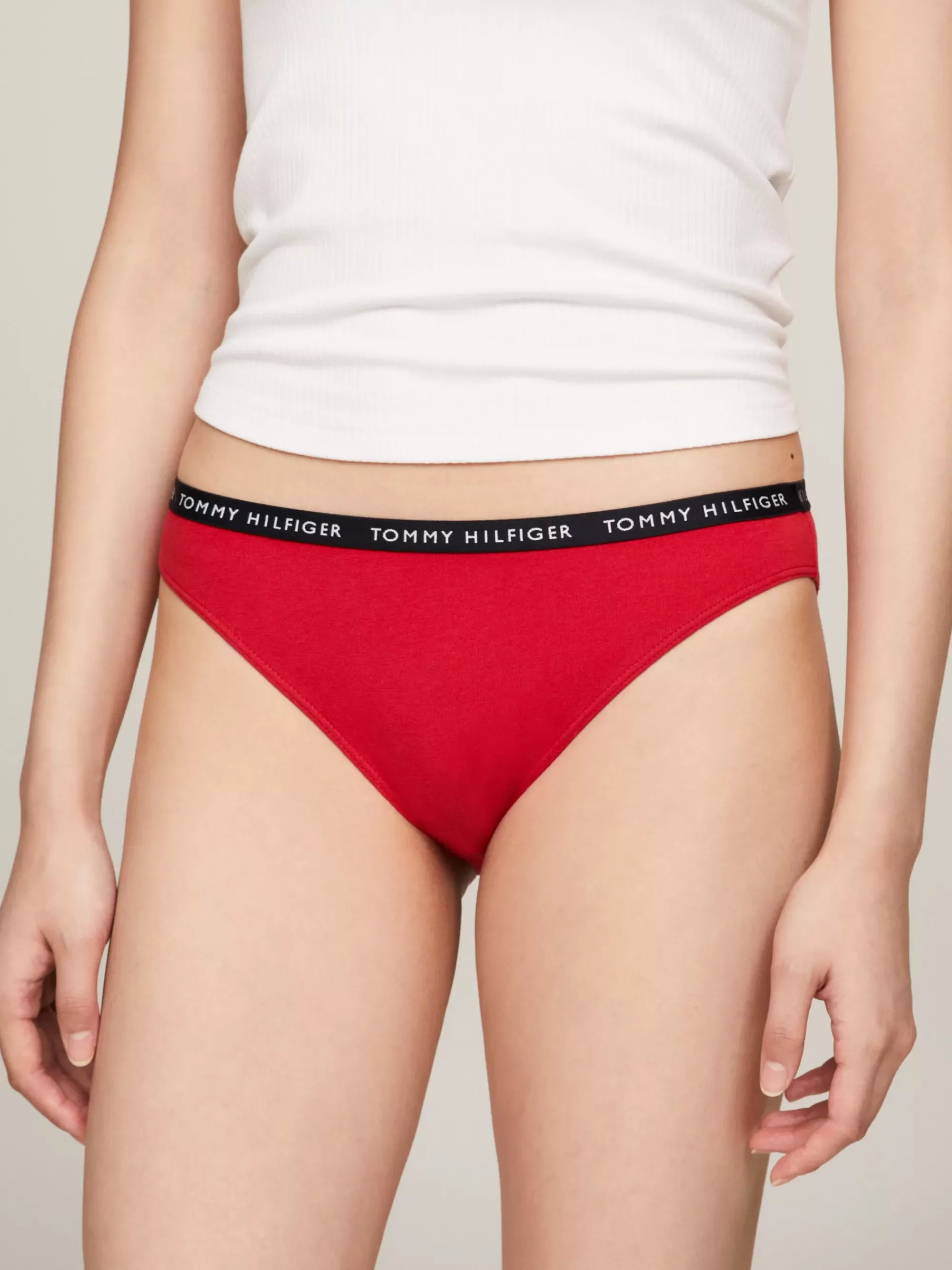 Slips | Lingerie*Tommy Hilfiger Set Van 3 Slips Met Logotaille DESERT SKY/WHITE/PRIMARY RED