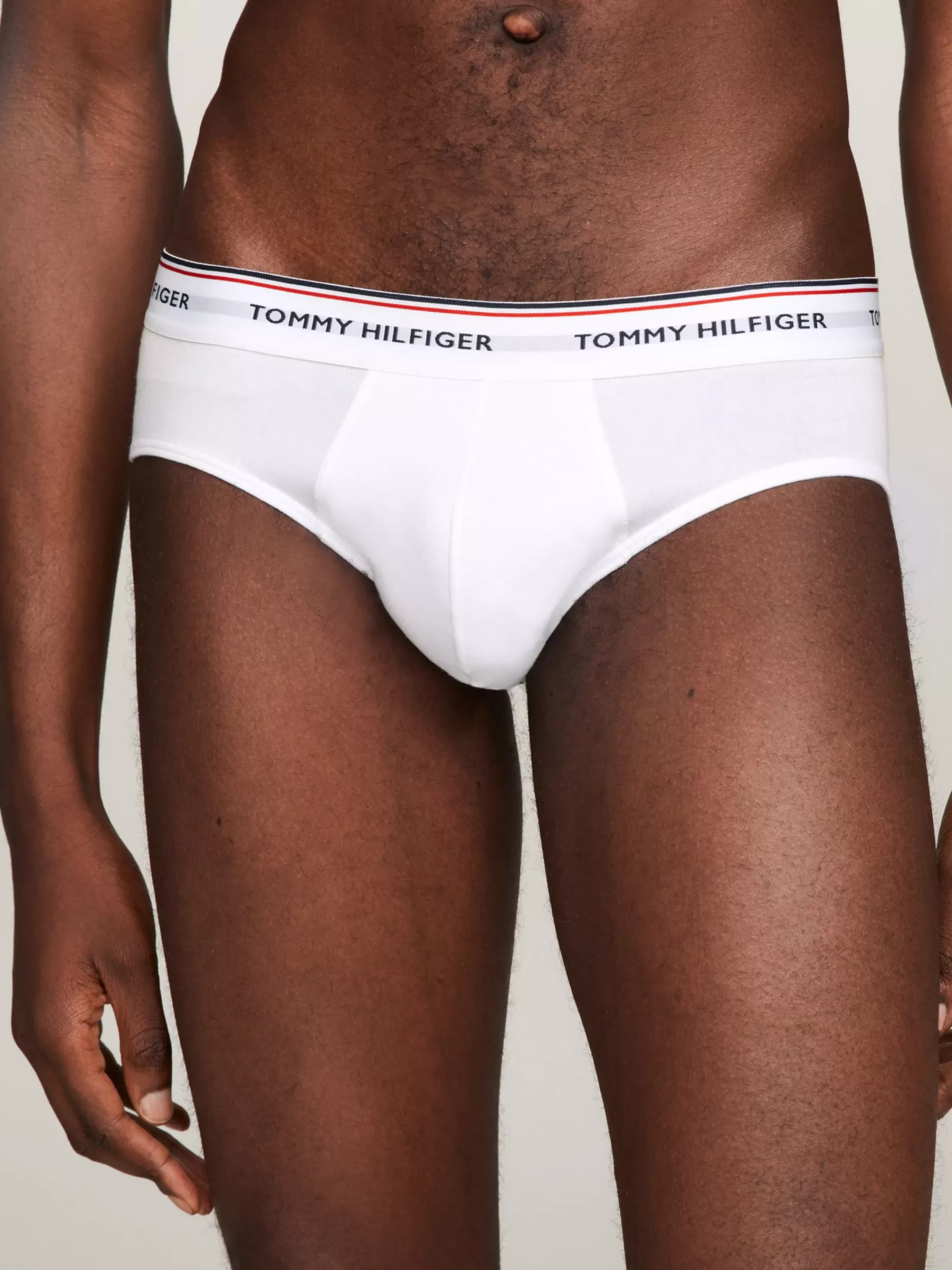 Multipacks | Strakke Boxers*Tommy Hilfiger Set Van 3 Slips Van Stretchkatoen WHITE