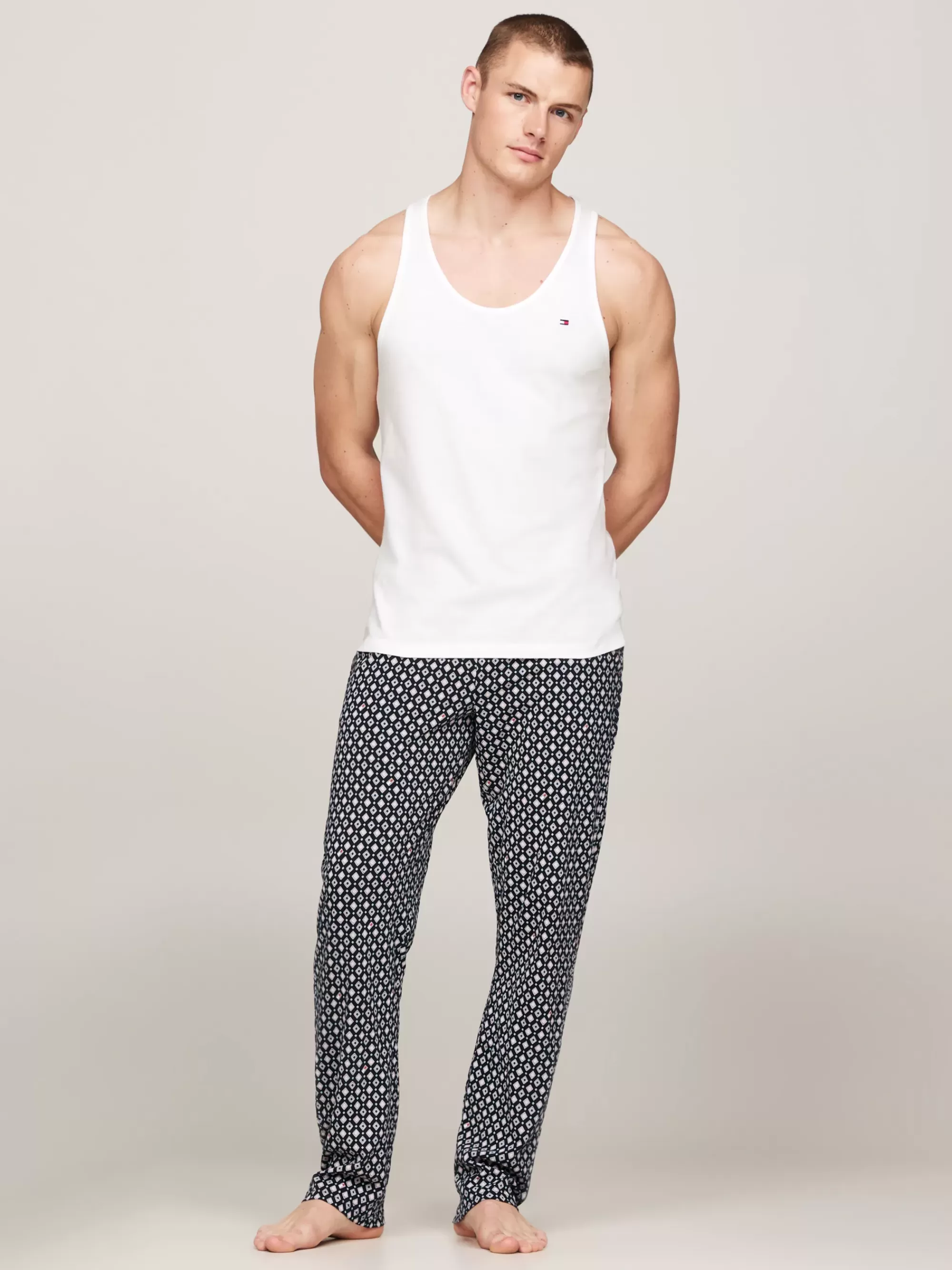 Loungewear | Boxers*Tommy Hilfiger Set Van 3 Tanktops Met Ronde Hals WHITE/WHITE/WHITE