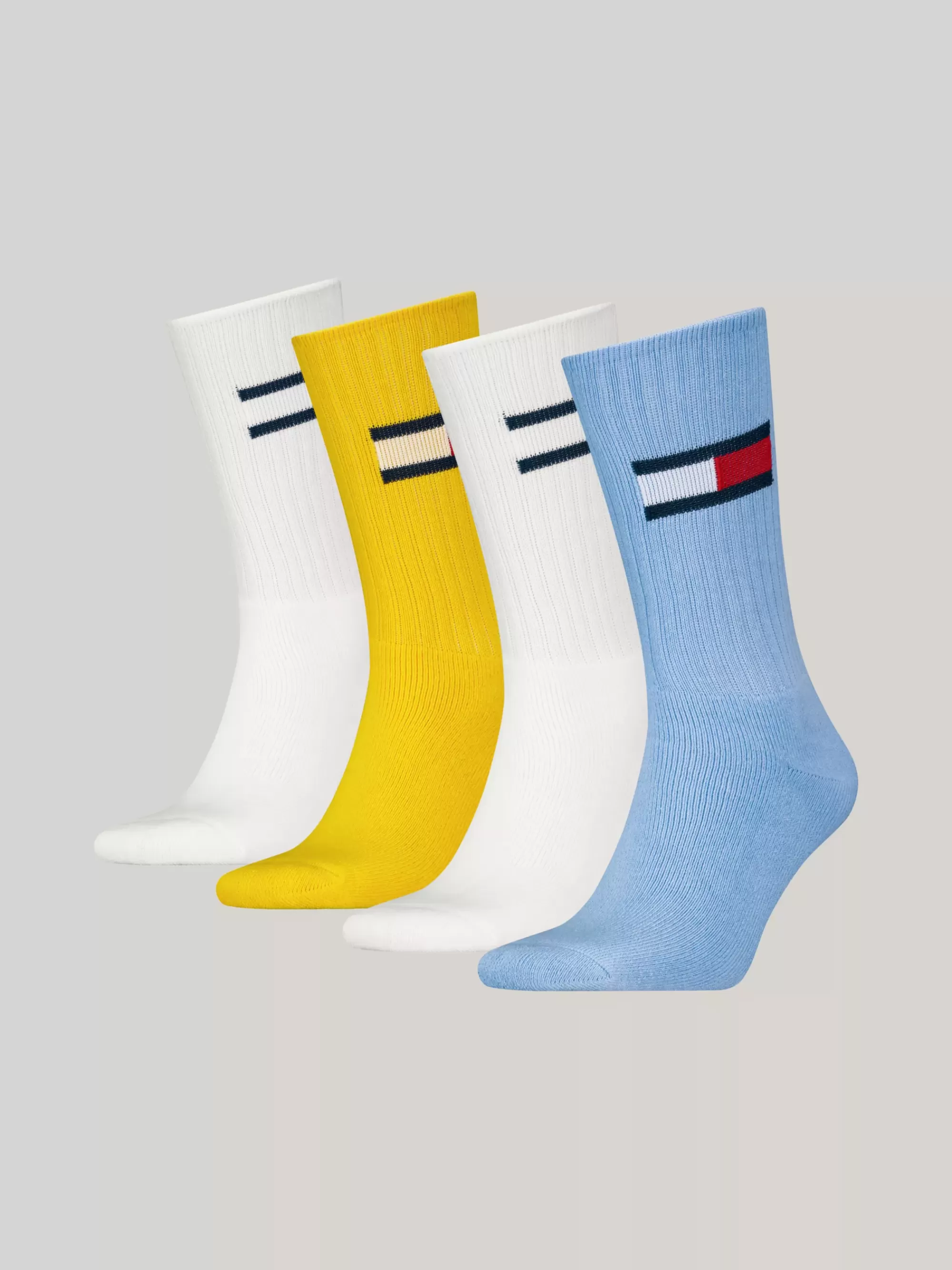 Sokken & Panty's*Tommy Hilfiger Set Van 4 Paar Gebreide Sokken Met Vlag BLUE / YELLOW