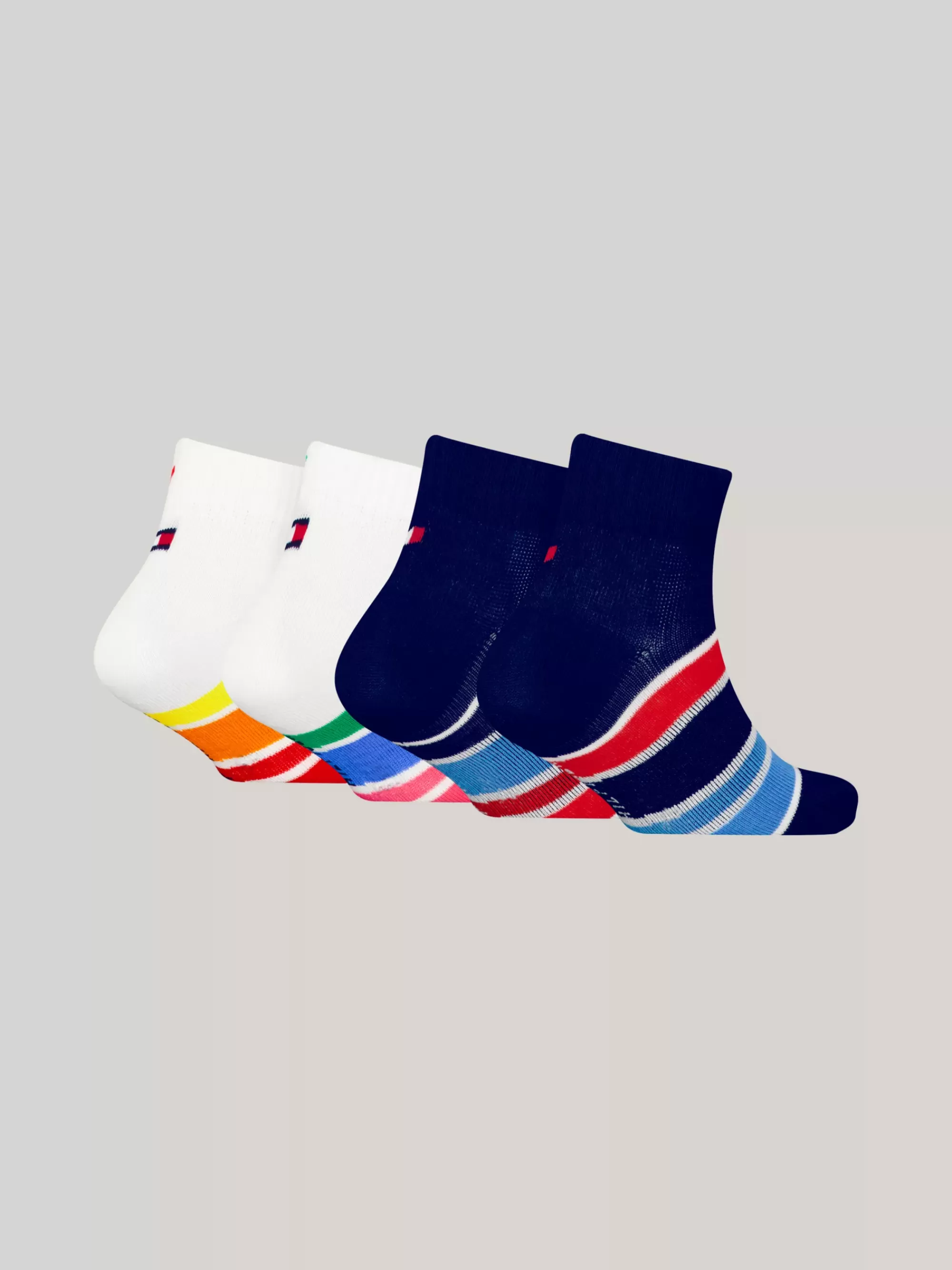 Ondergoed & Sokken | Underwear & Socks*Tommy Hilfiger Set Van 4 Paar Multicolour Enkelsokken NAVY BLUE