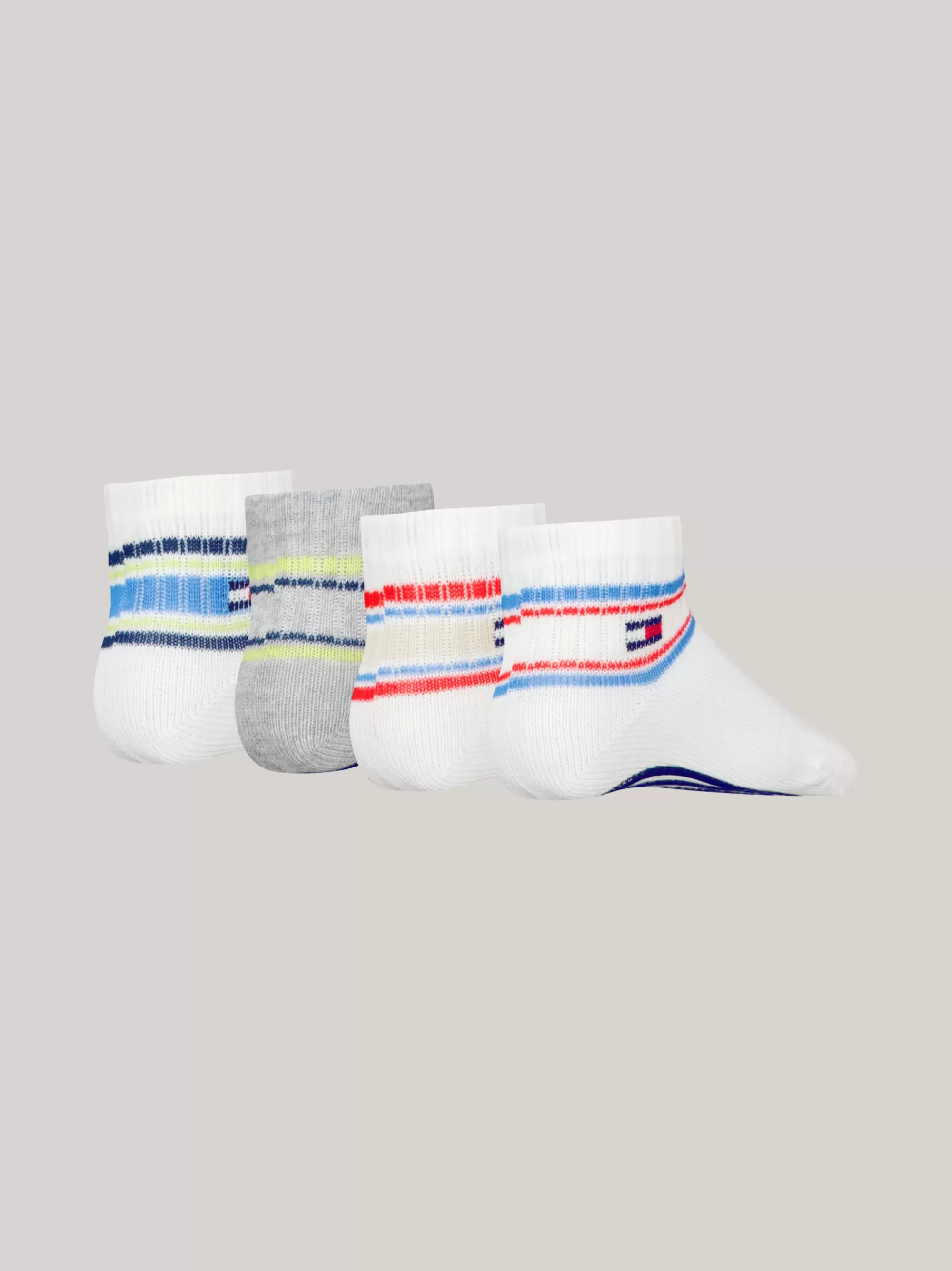 Ondergoed & Sokken | Underwear & Socks*Tommy Hilfiger Set Van 4 Paar Sokken Met Strepen BLUE COMBO