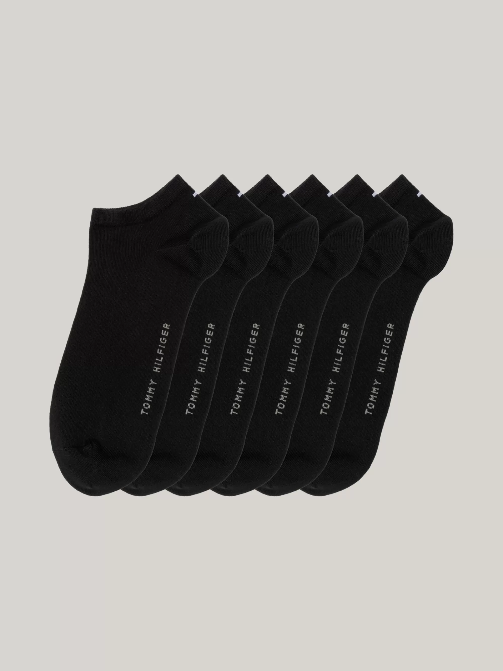Sokken*Tommy Hilfiger Set Van 6 Paar Sneakersokken BLACK